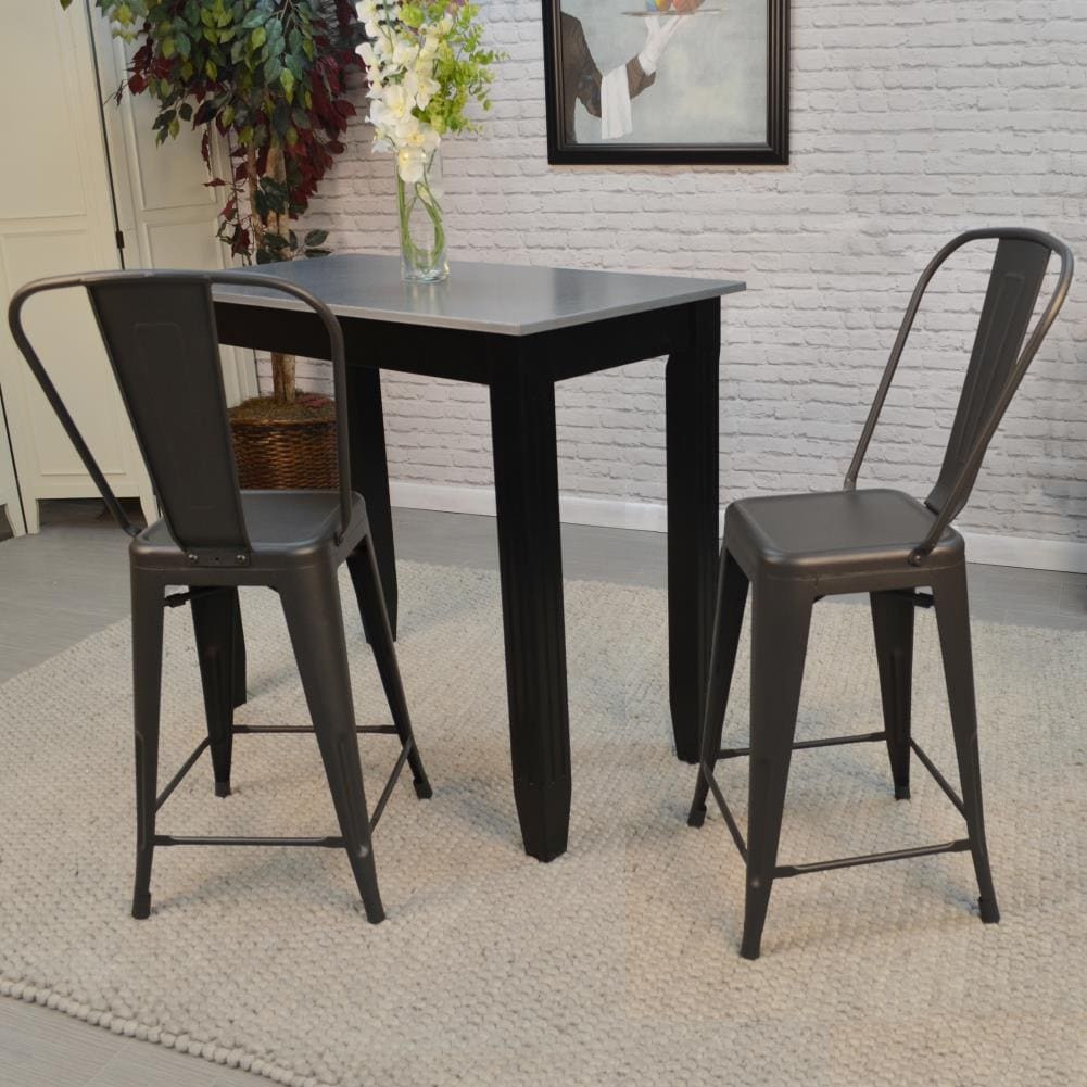 Carolina Cottage TH-1001-24F-RPW stools - View #3