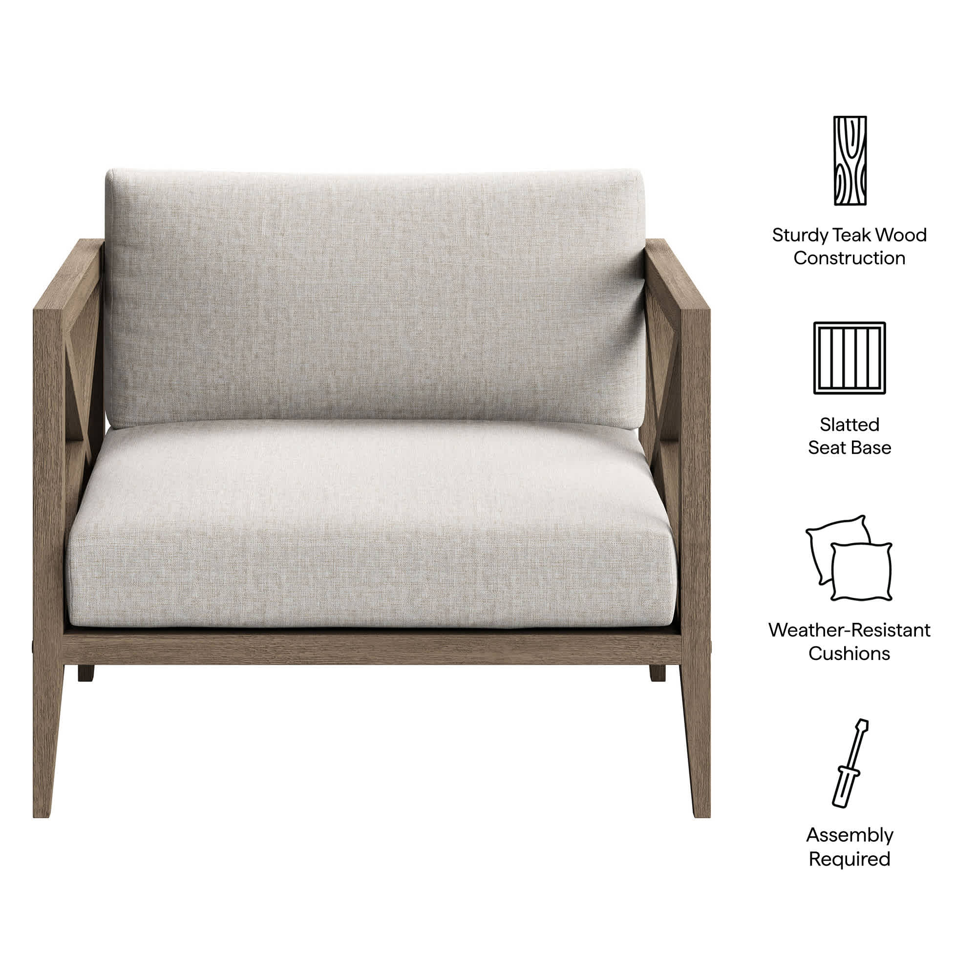 Modway EEI-7252-WGR-PEB Patio-Chairs - View #2