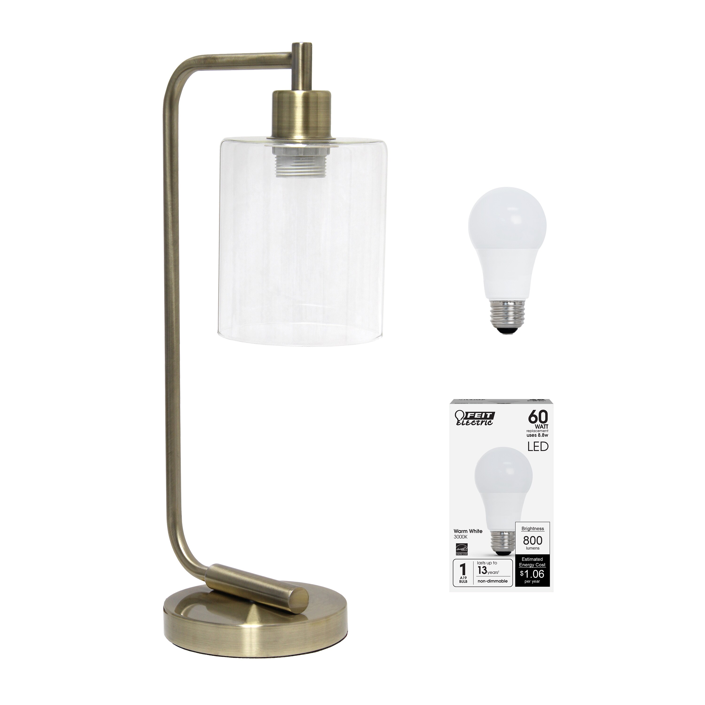 Creekwood Home CWD-1014-AB-LB Desk-Table-Lamps - View #10