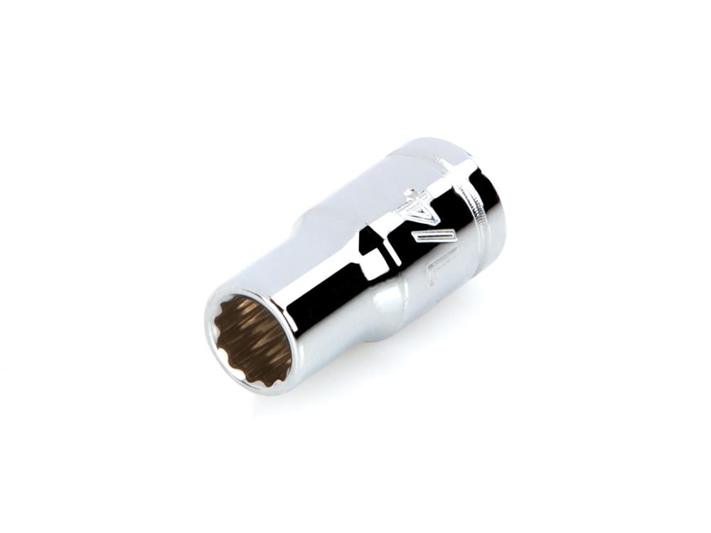 TEKTON SHD02206 1/4-in Drive Standard (SAE) 1/4-in Shallow Socket