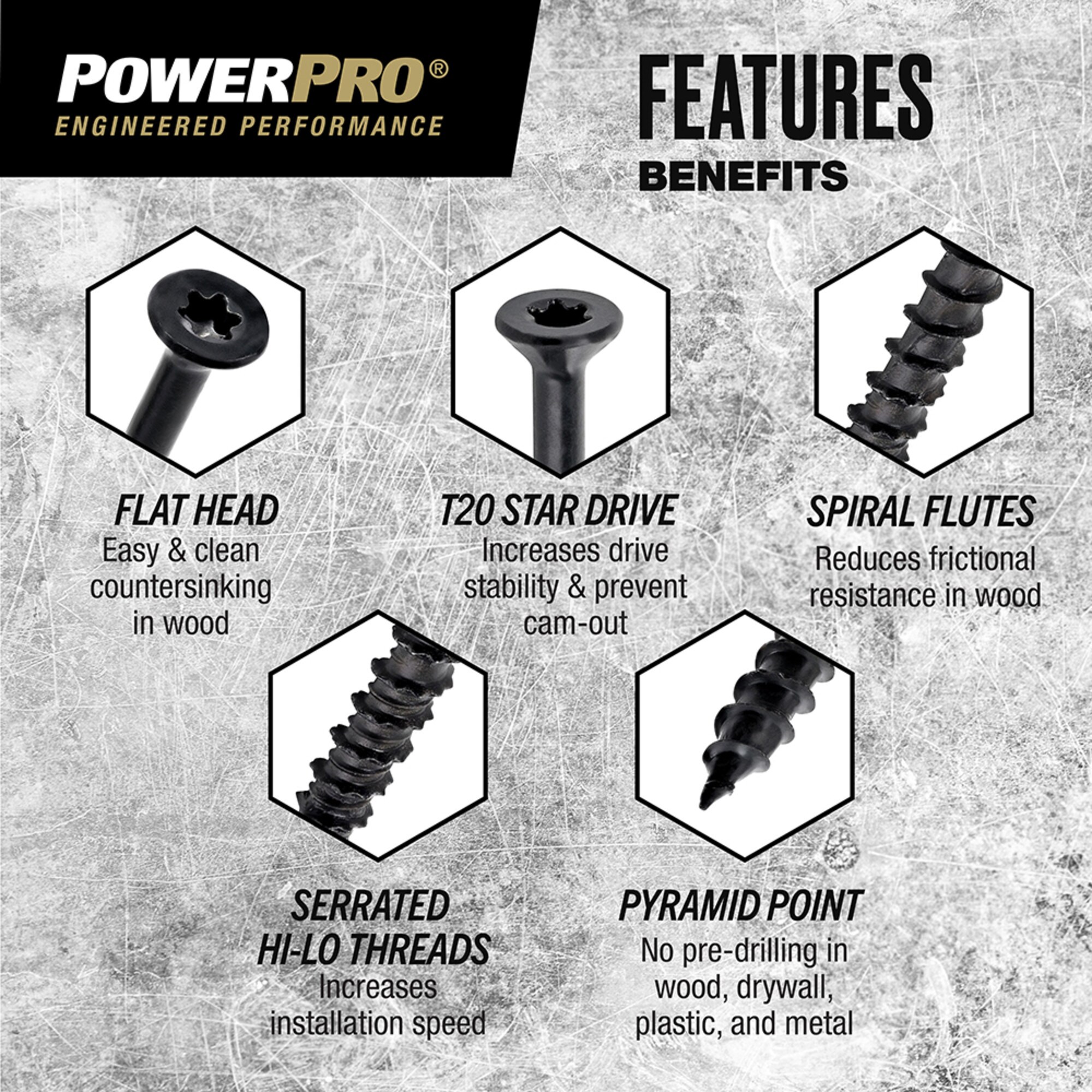 Power Pro 116979 Wood-Screws - View #3