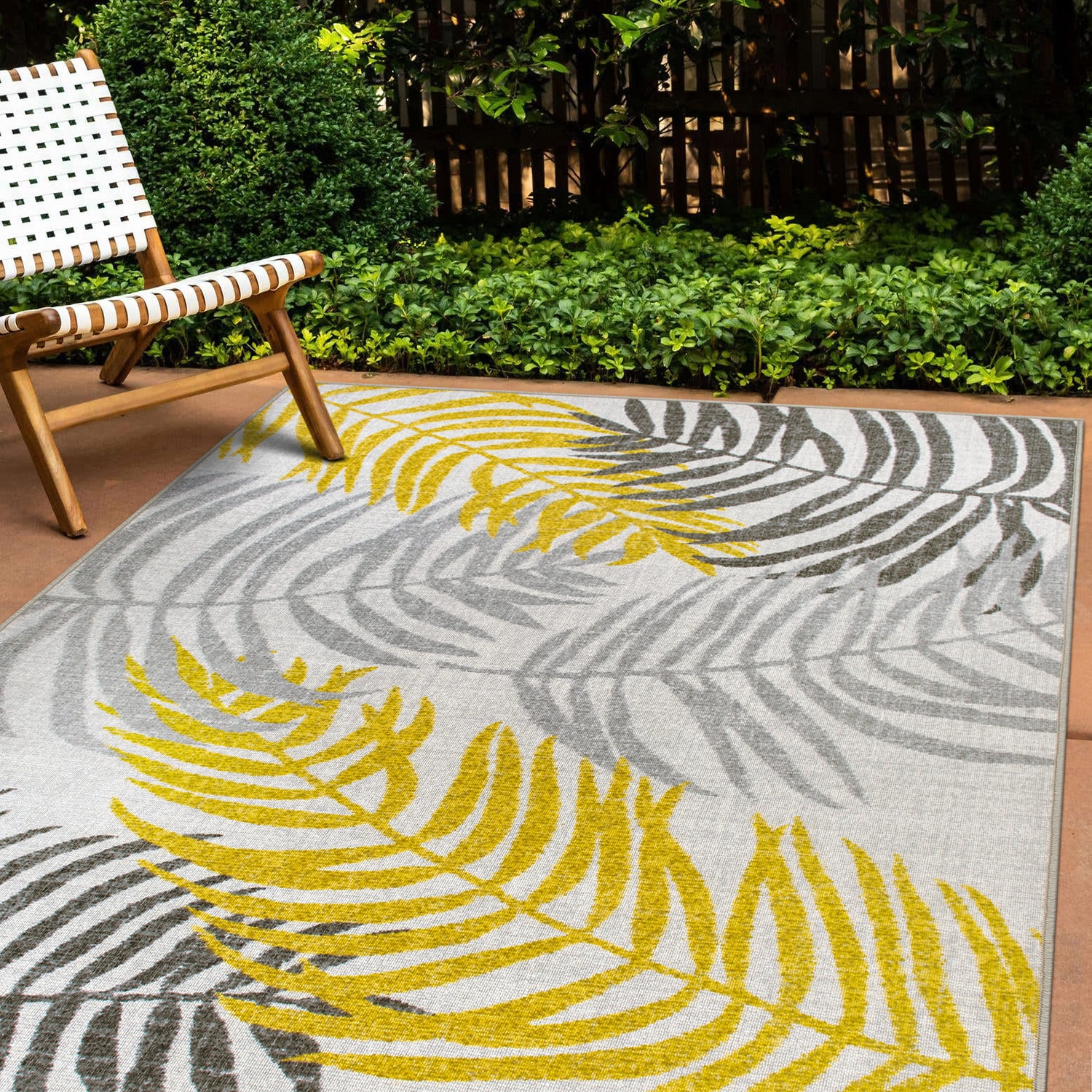 World Rug Gallery 9010YELLOW5X7 rugs - View #3