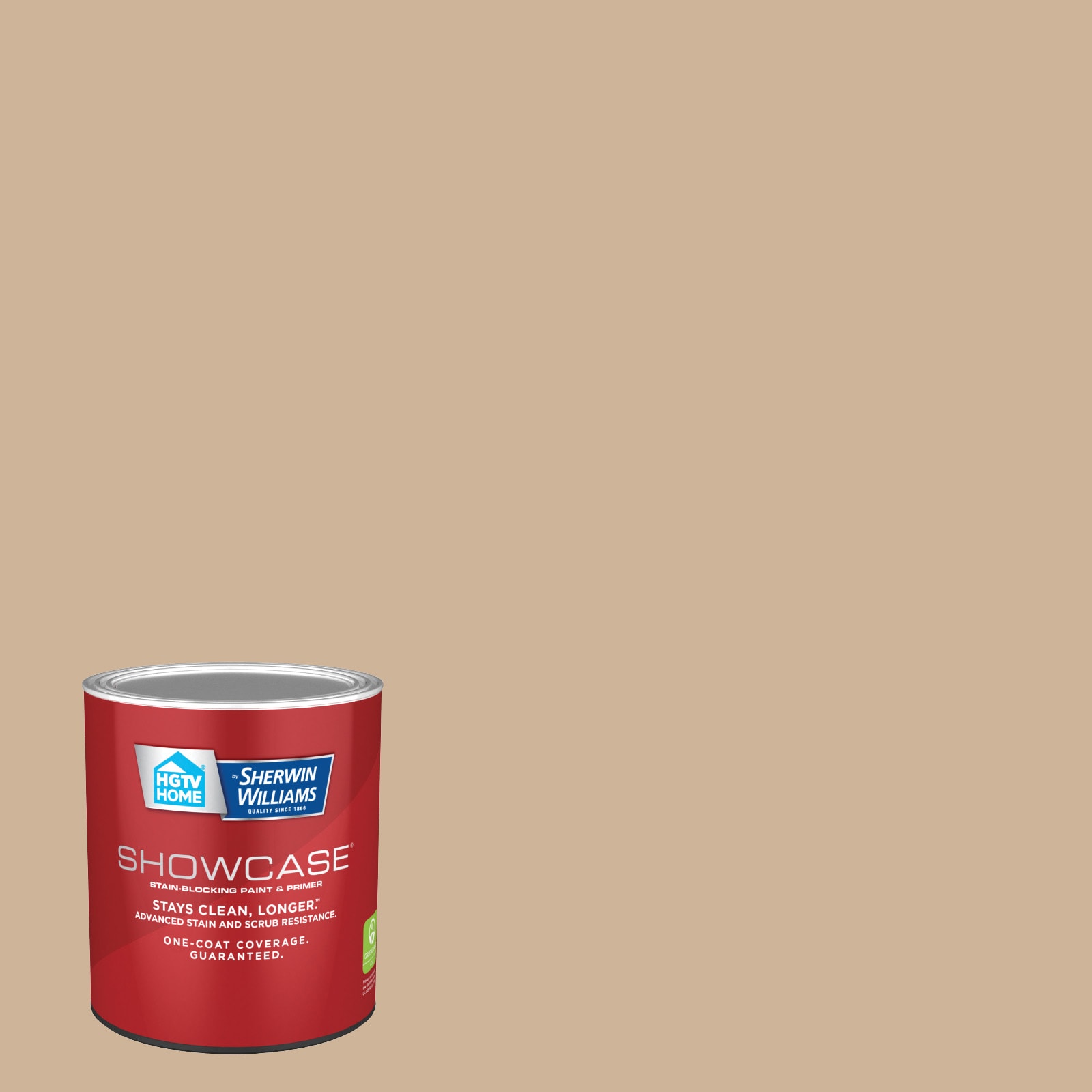 HGTV HOME by Sherwin-Williams 2008-8B-935219 Showcase Flat Maple Leaf 2008-8B Acrylic Interior Paint Paint + Primer ( 1-quart )