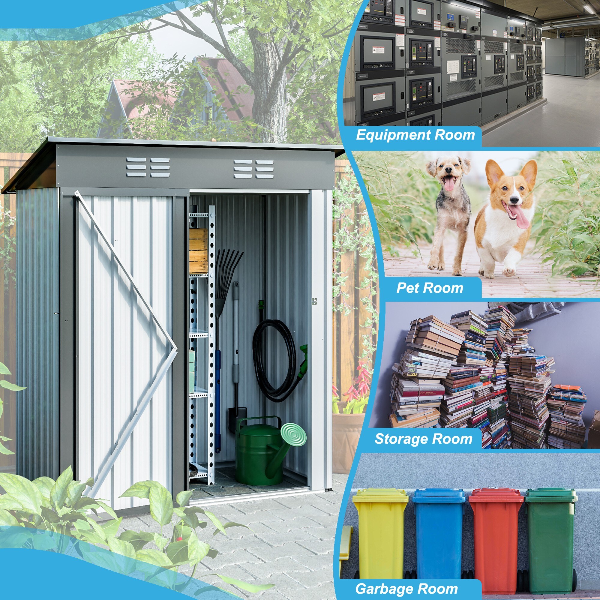 ToolCat BZ-3-115-SN Metal-Storage-Buildings-Sheds - View #9