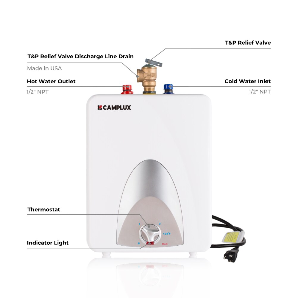 Camplux ME25 Gas-Water-Heaters - View #3