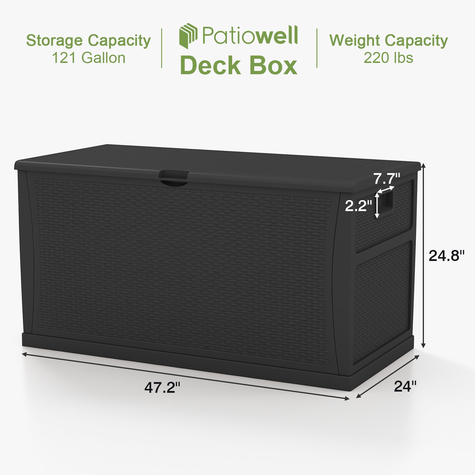 Patiowell WES-PSB1460R0 Deck-Boxes - View #6