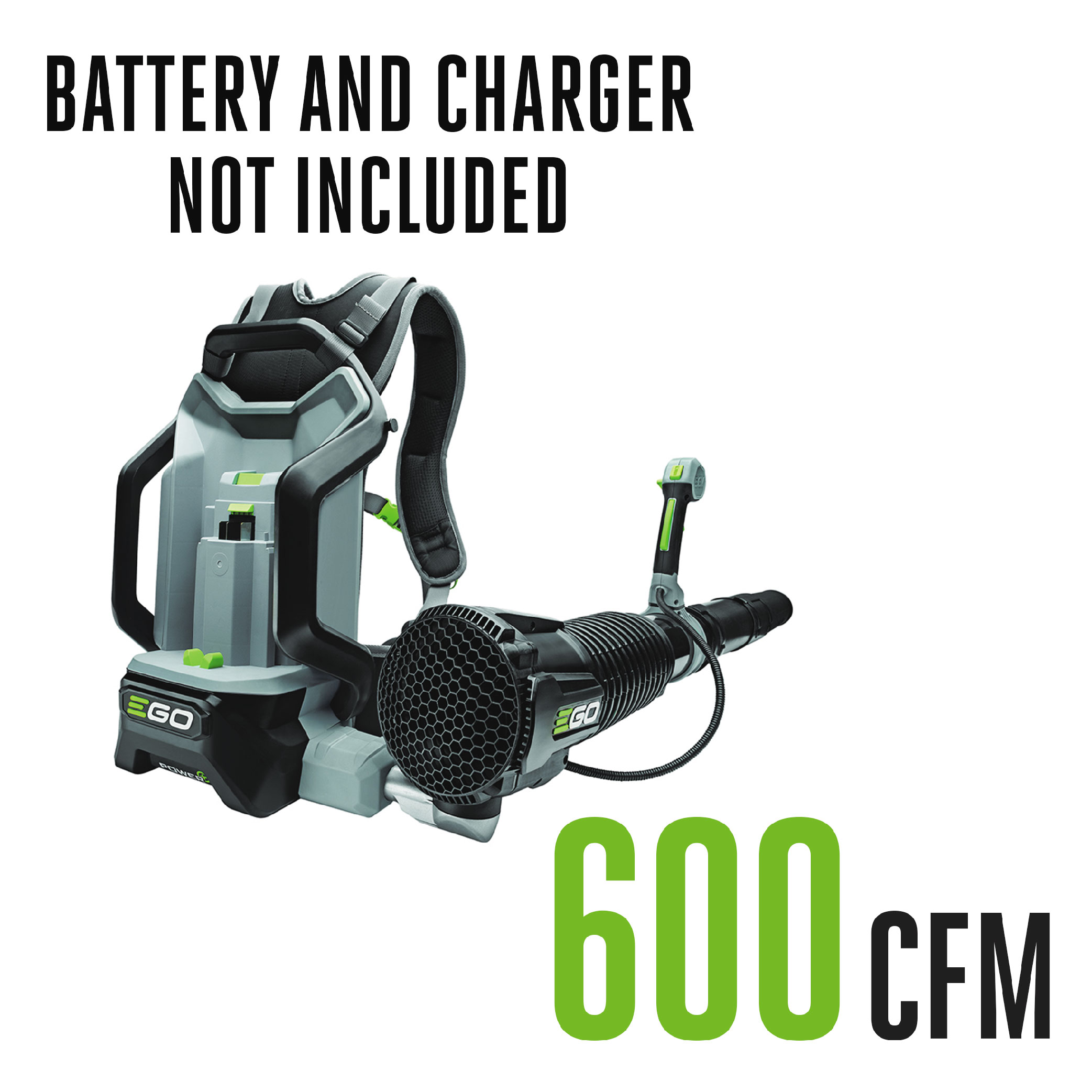 EGO POWER+ 56-volt 600-CFM 145-MPH Battery Backpack Leaf Blower (Battery  and Charger Not Included) in the Leaf Blowers department at