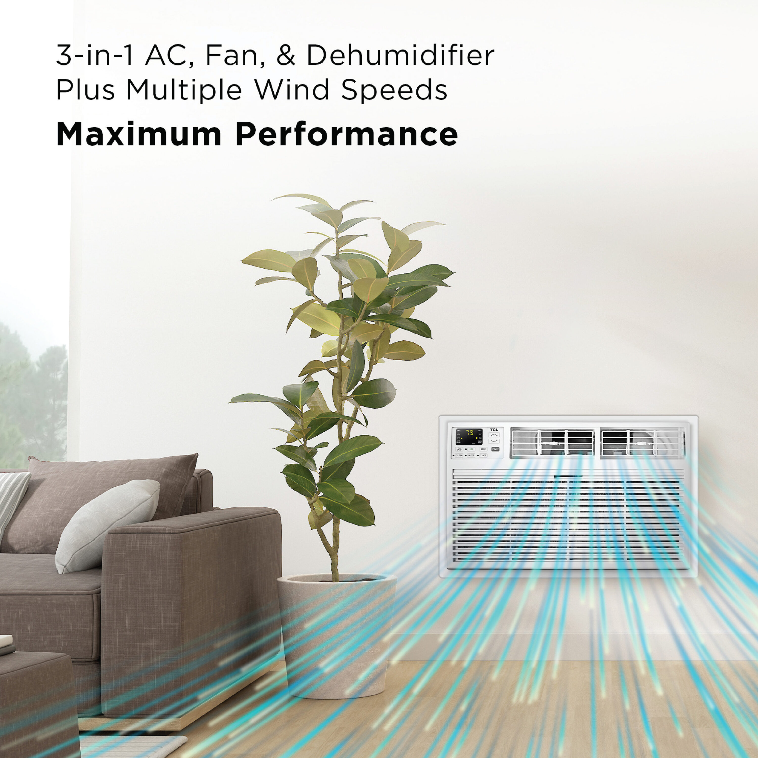 TCL H8T9E1-A Wall-Air-Conditioners - View #2