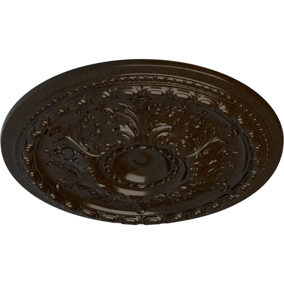Bronze 28" Hand Carved Ceiling Medallion