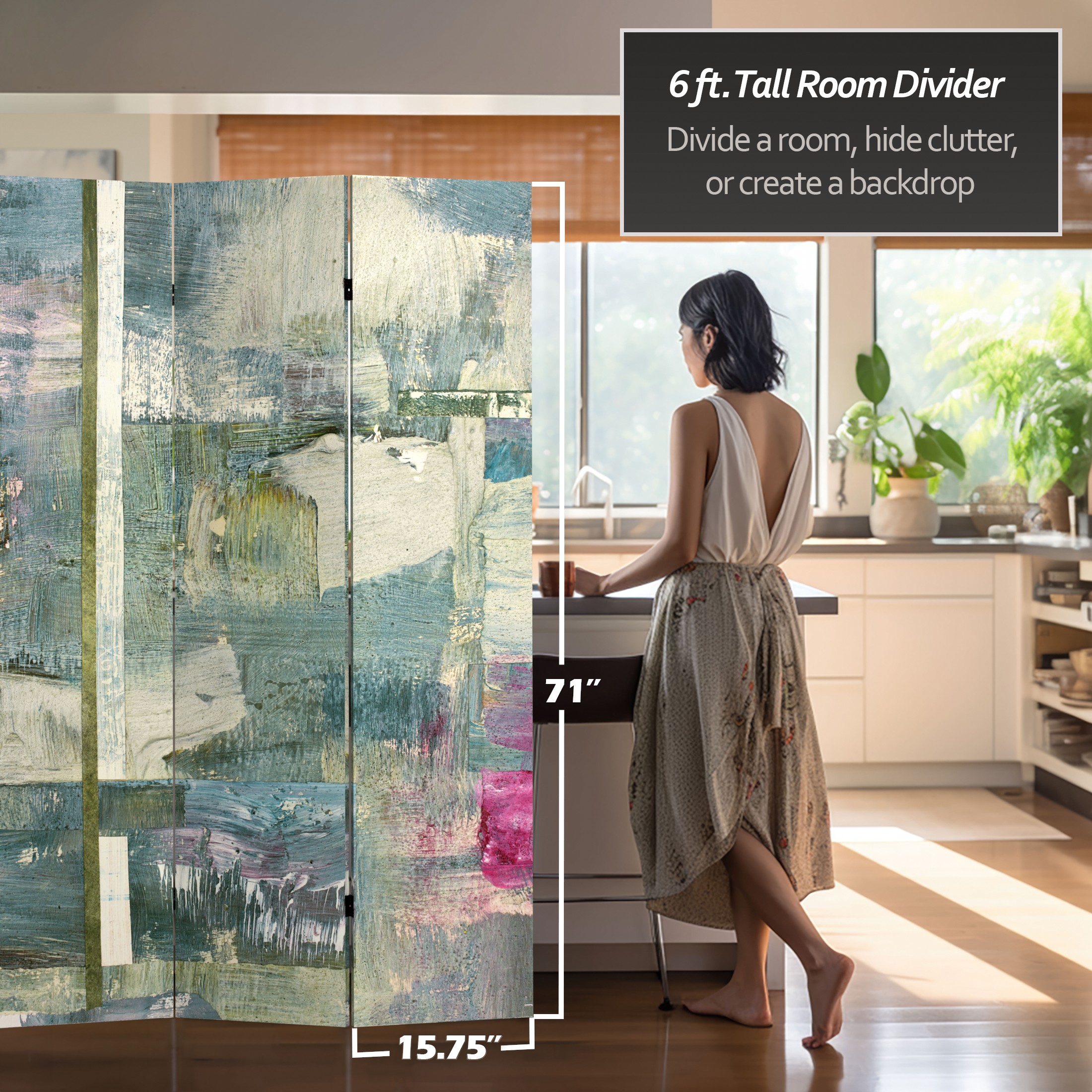 Red Lantern CAN-GITA58 Indoor-Privacy-Screens - View #4