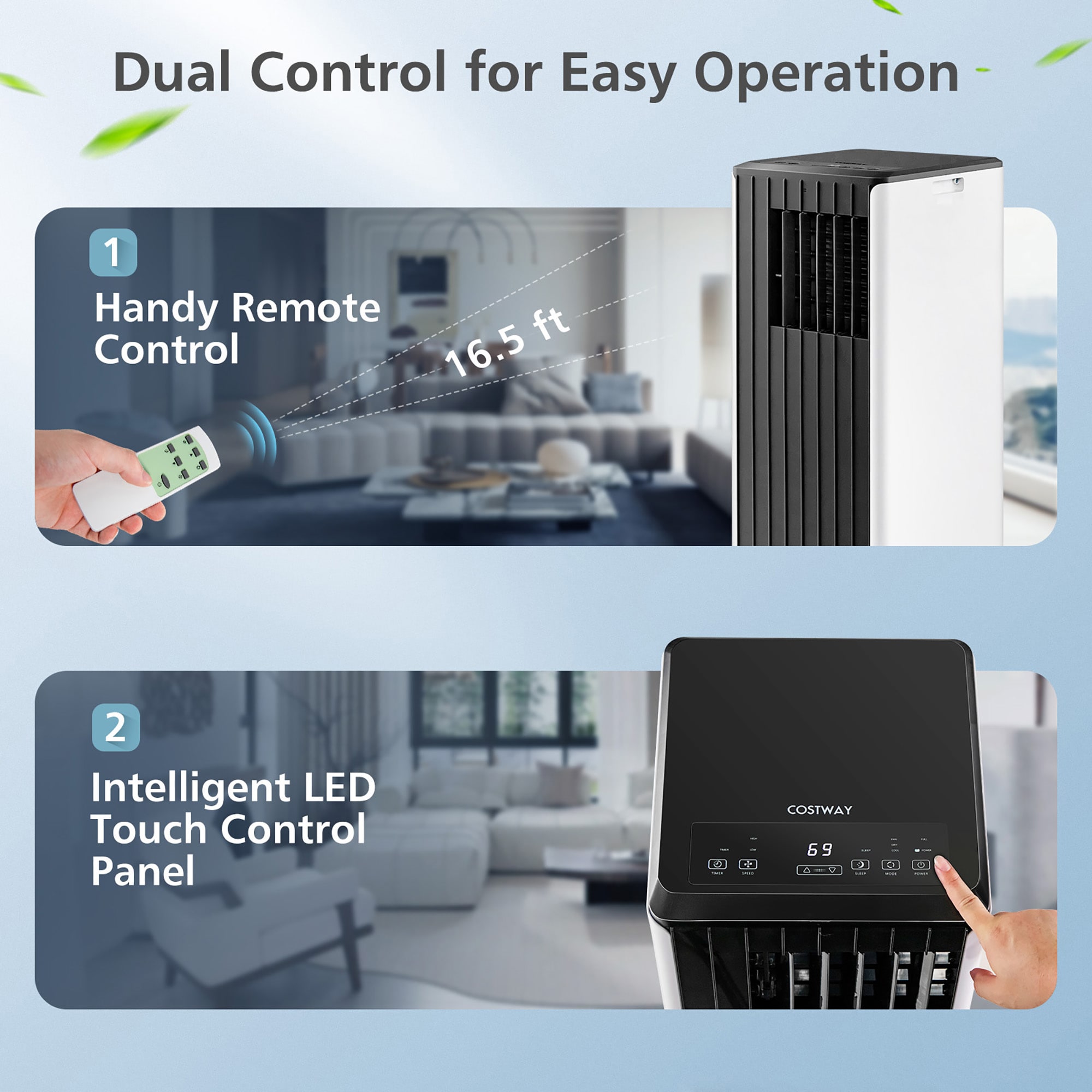 Costway LWS00235 Portable-Air-Conditioners - View #4