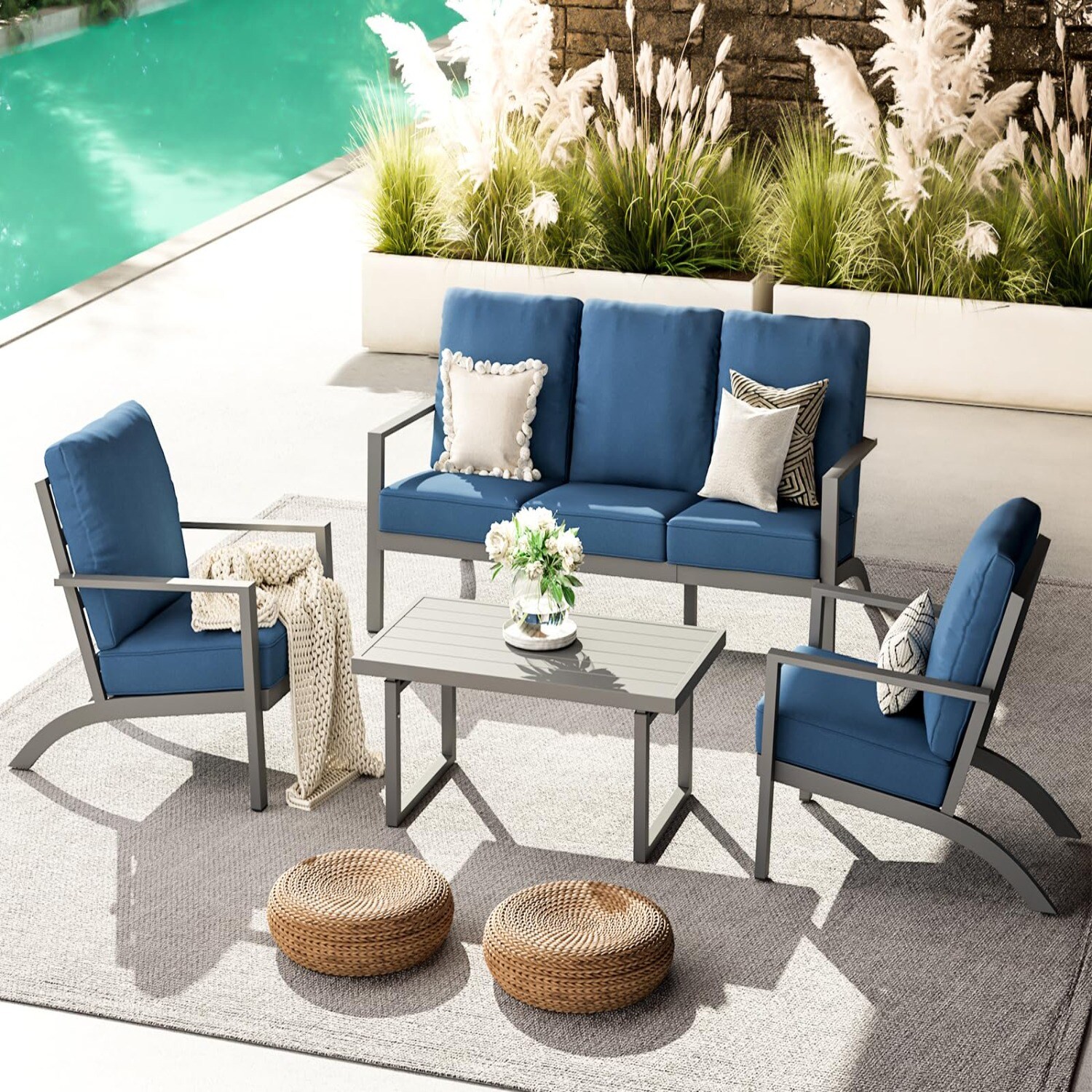 AECOJOY 16299BU-LS01 Patio-Sofas-Daybeds - View #3