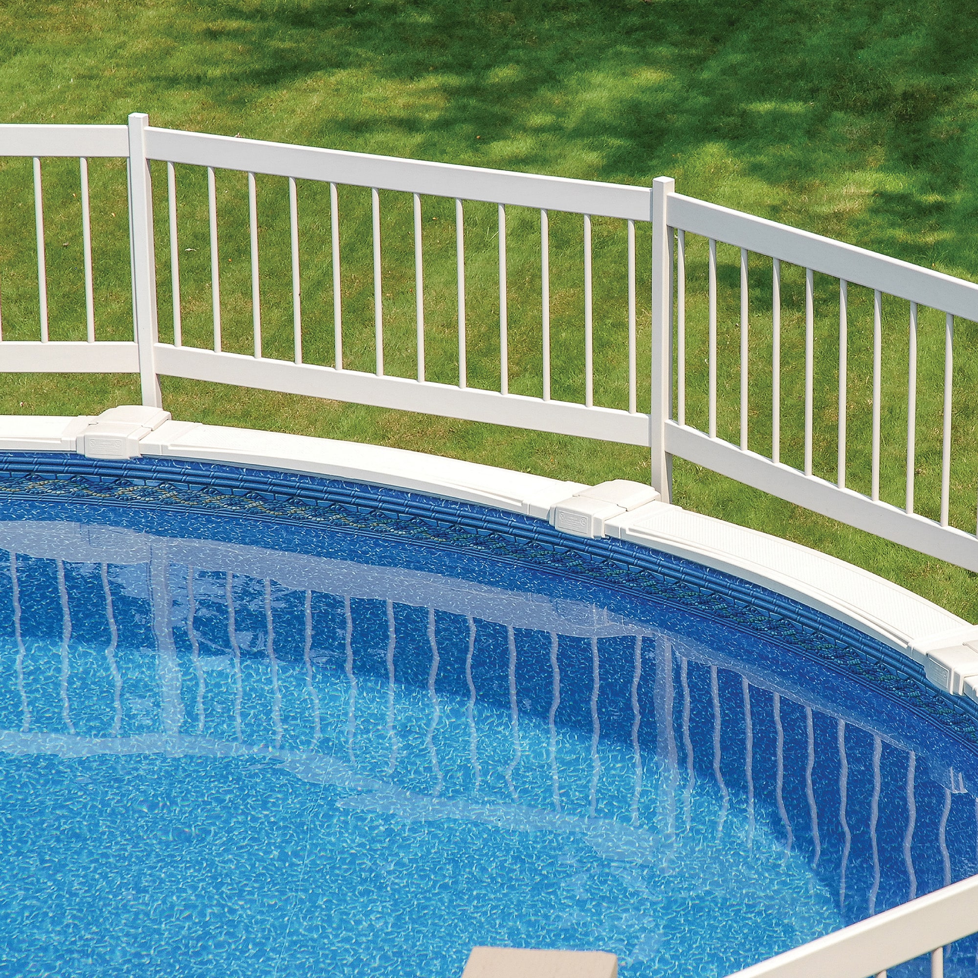 GLI NE146 2-ft x 5.375-ft White Vinyl Vinyl Pool Safety Barrier Panel