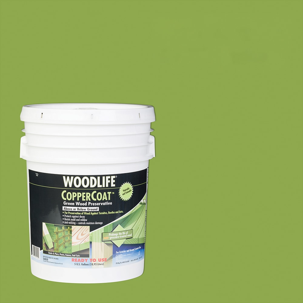 Rust-Oleum 1902ASOS Woodlife Copper Coat Green Transparent Exterior Wood ( 5-gallon )