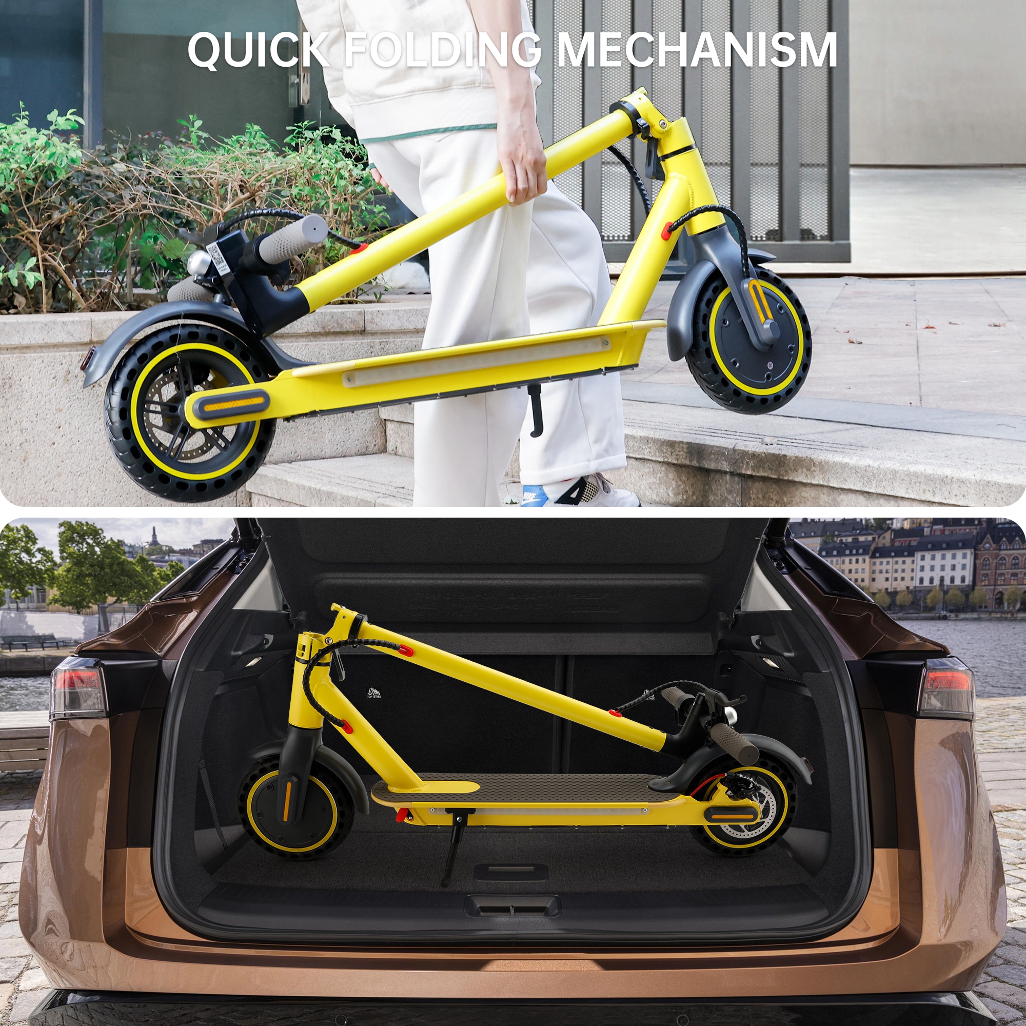 Topteng G056-001-YELLOW scooters - View #10