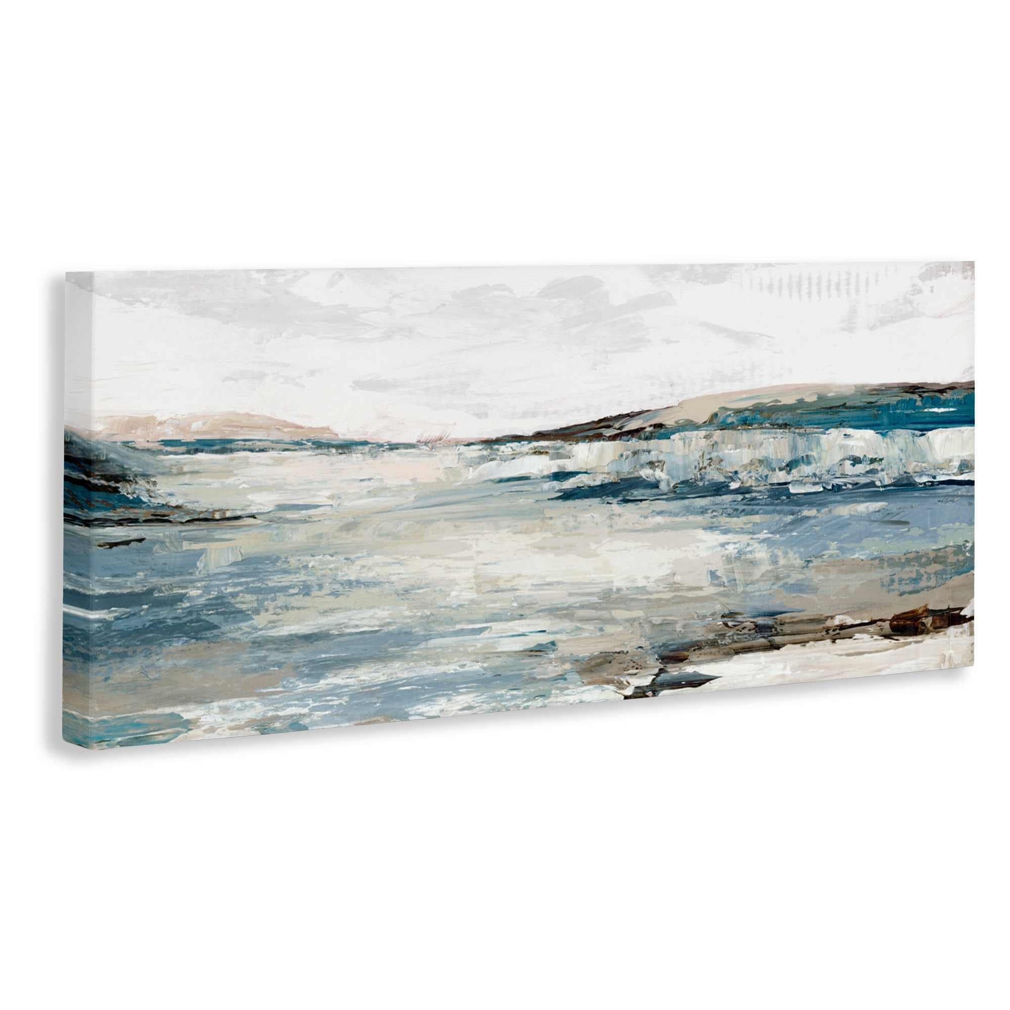 絵画 Earth Stupell Industries Echoes Of Earth Abstract Canvas Art 40 x 17 in