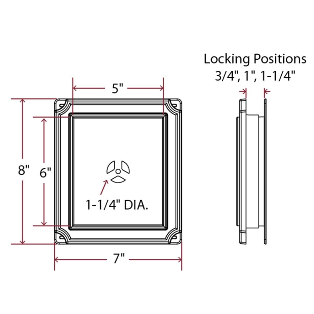 Builders Edge 130110001095 Mounting-Blocks - View #6
