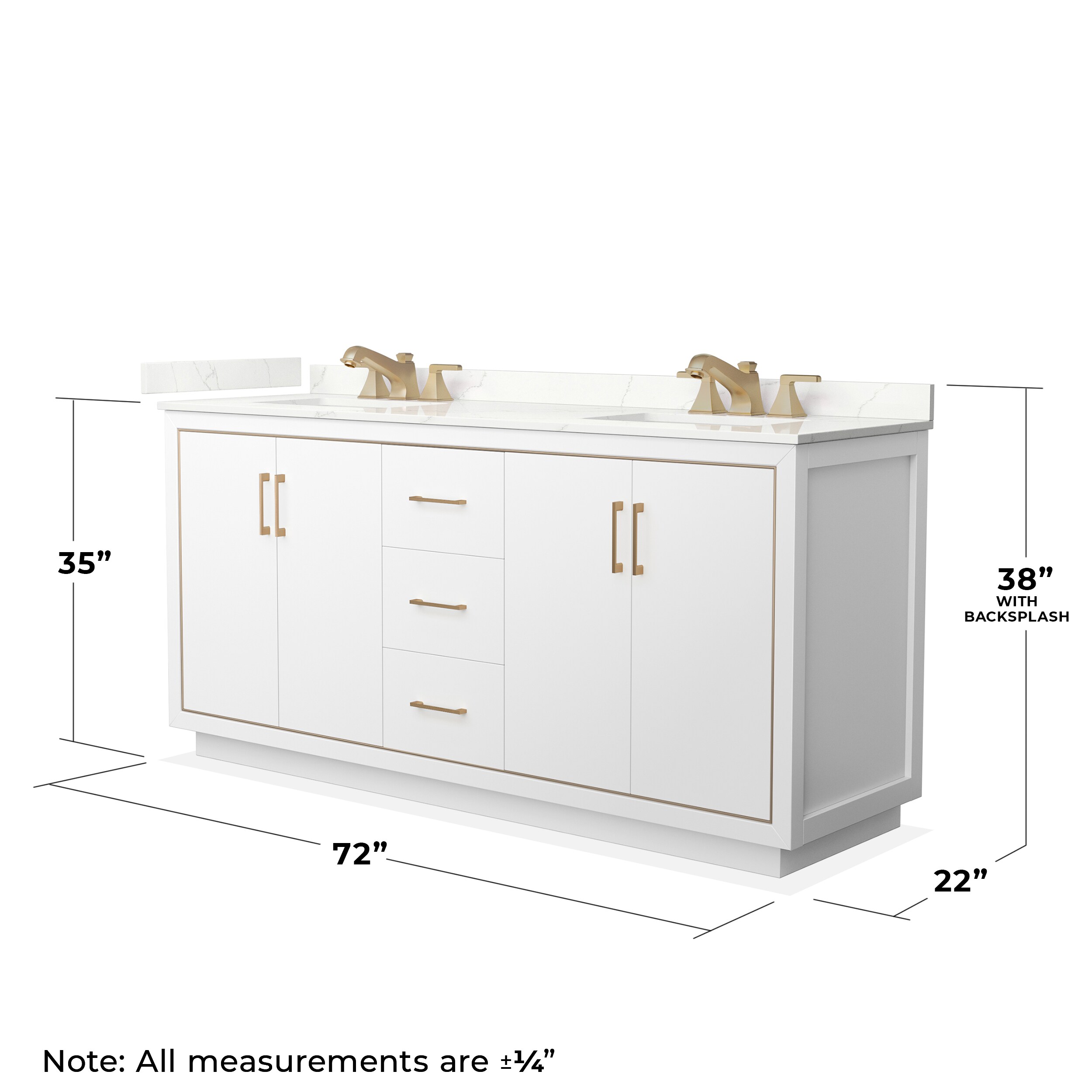 Wyndham Collection WCF111172DWZGTUS3MXX Bath-Vanity-Combo - View #6
