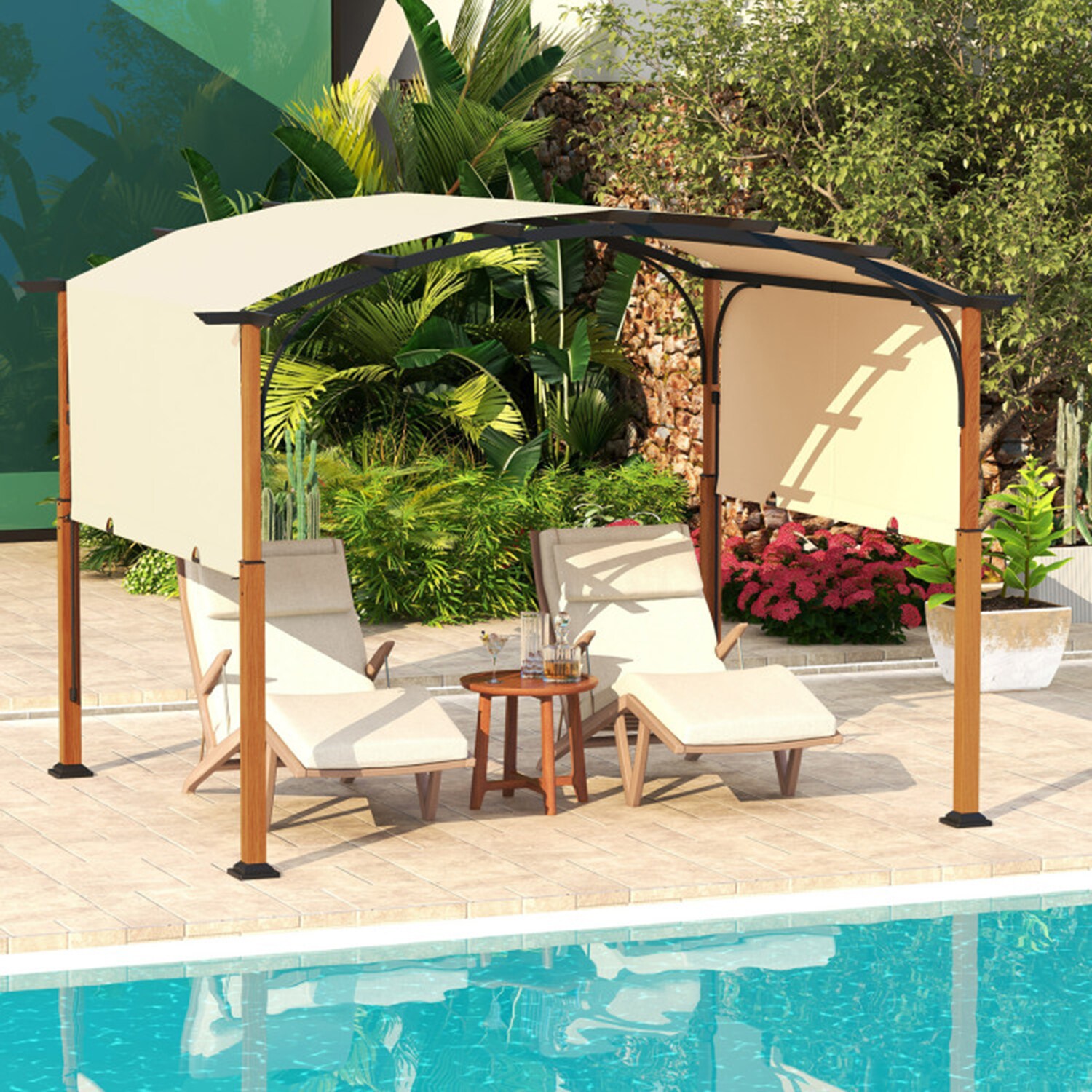 Mondawe MD-BY00971 Pergolas-2 - View #3