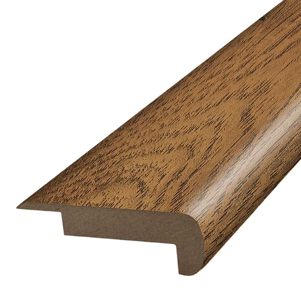 Project Source MG002017 2.37-in x 78.7-in x 0.75-in Aged Finished Laminate Overlap Stair Nosing
