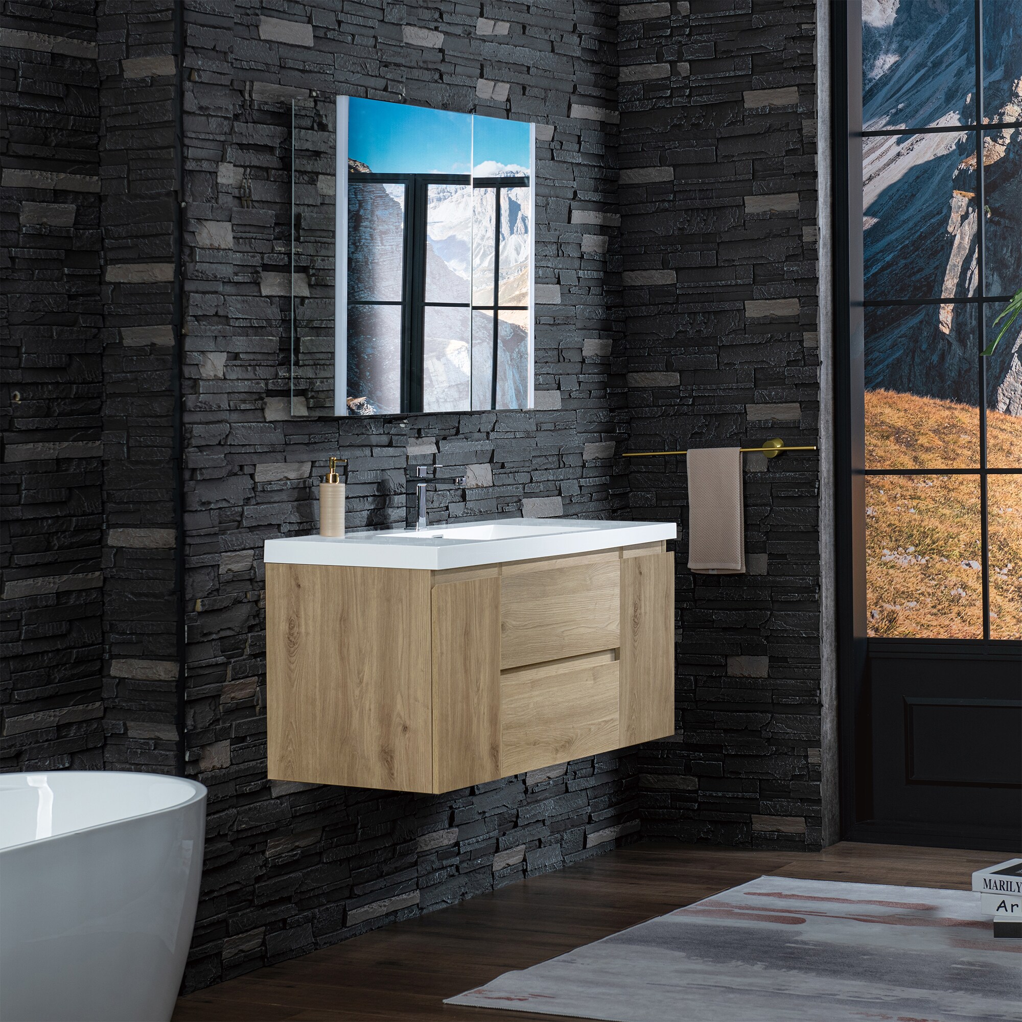 Woodbridge LVT1453 Bath-Vanity-Combo - View #3