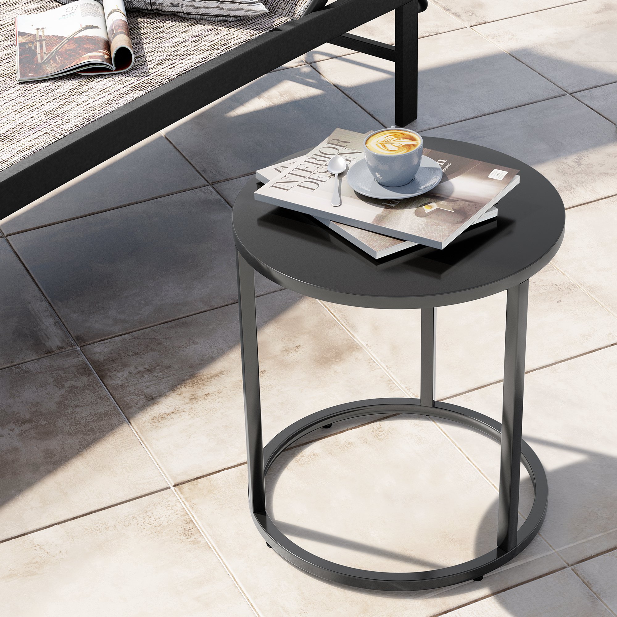 Crestlive Products CL-TB014BLK Patio-Tables - View #2