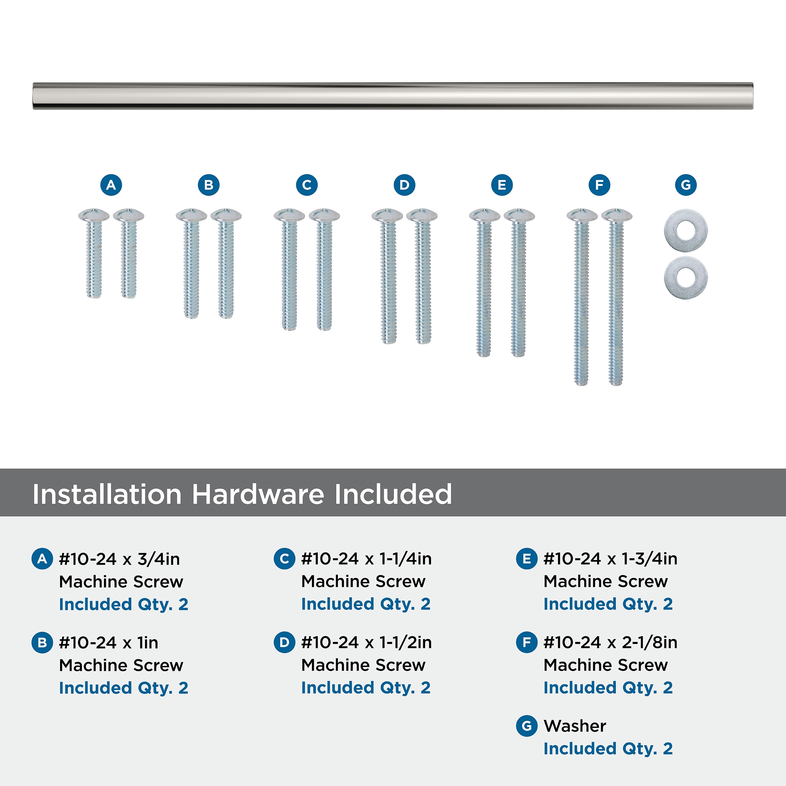 Amerock BP55535PN Cabinet-Pulls - View #3