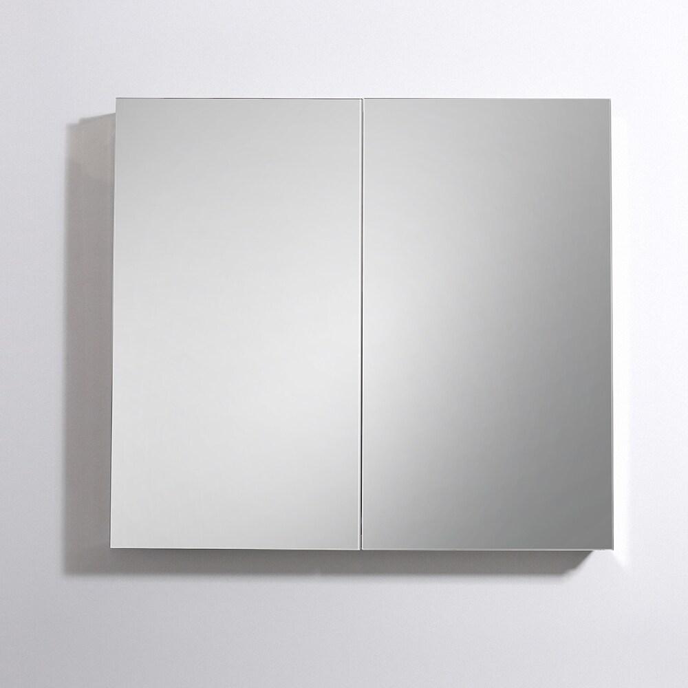 Modern Frameless Rectangular Bathroom Medicine Cabinet with Mirrors