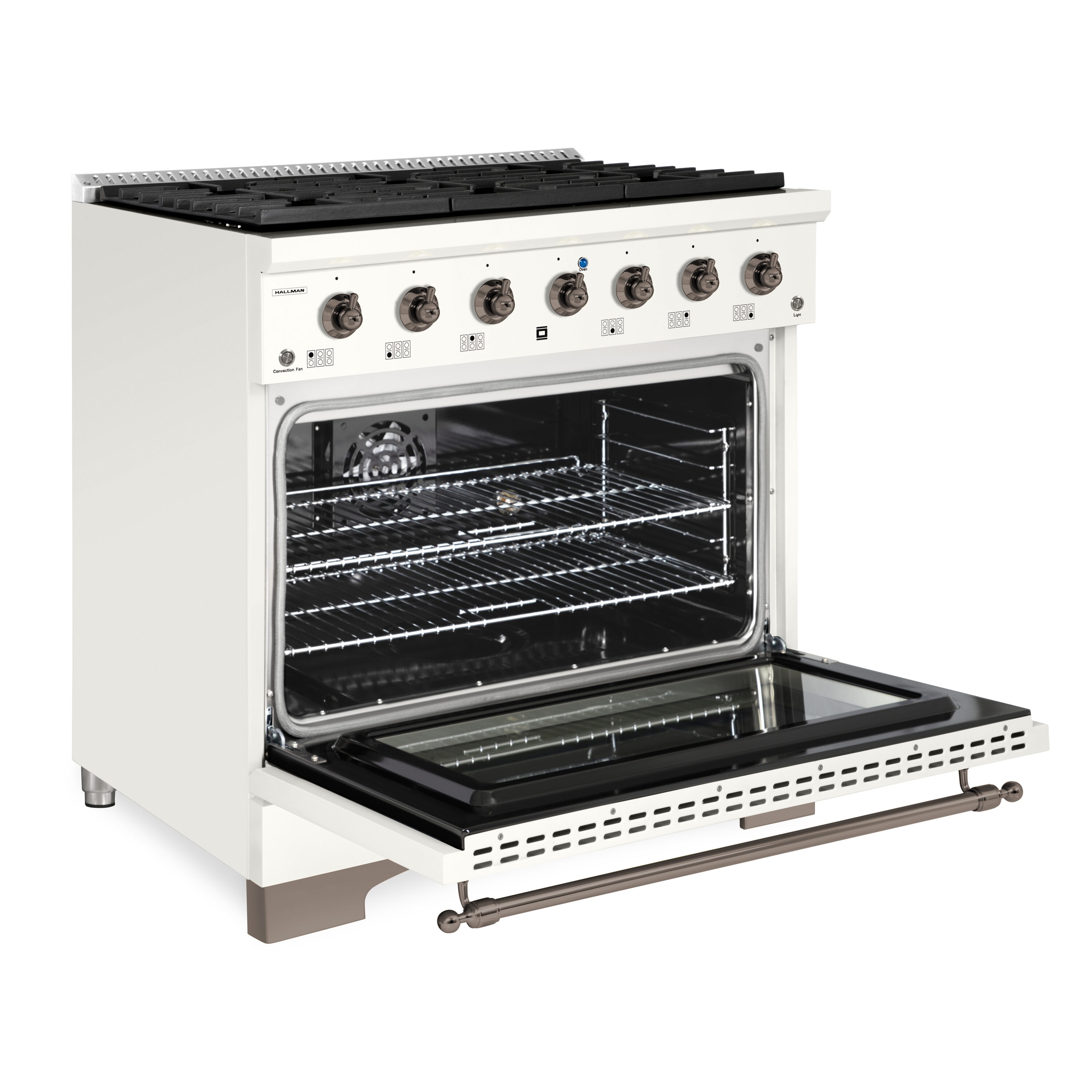 Hallman HCLRG36BZAW Freestanding-Gas-Ranges - View #5
