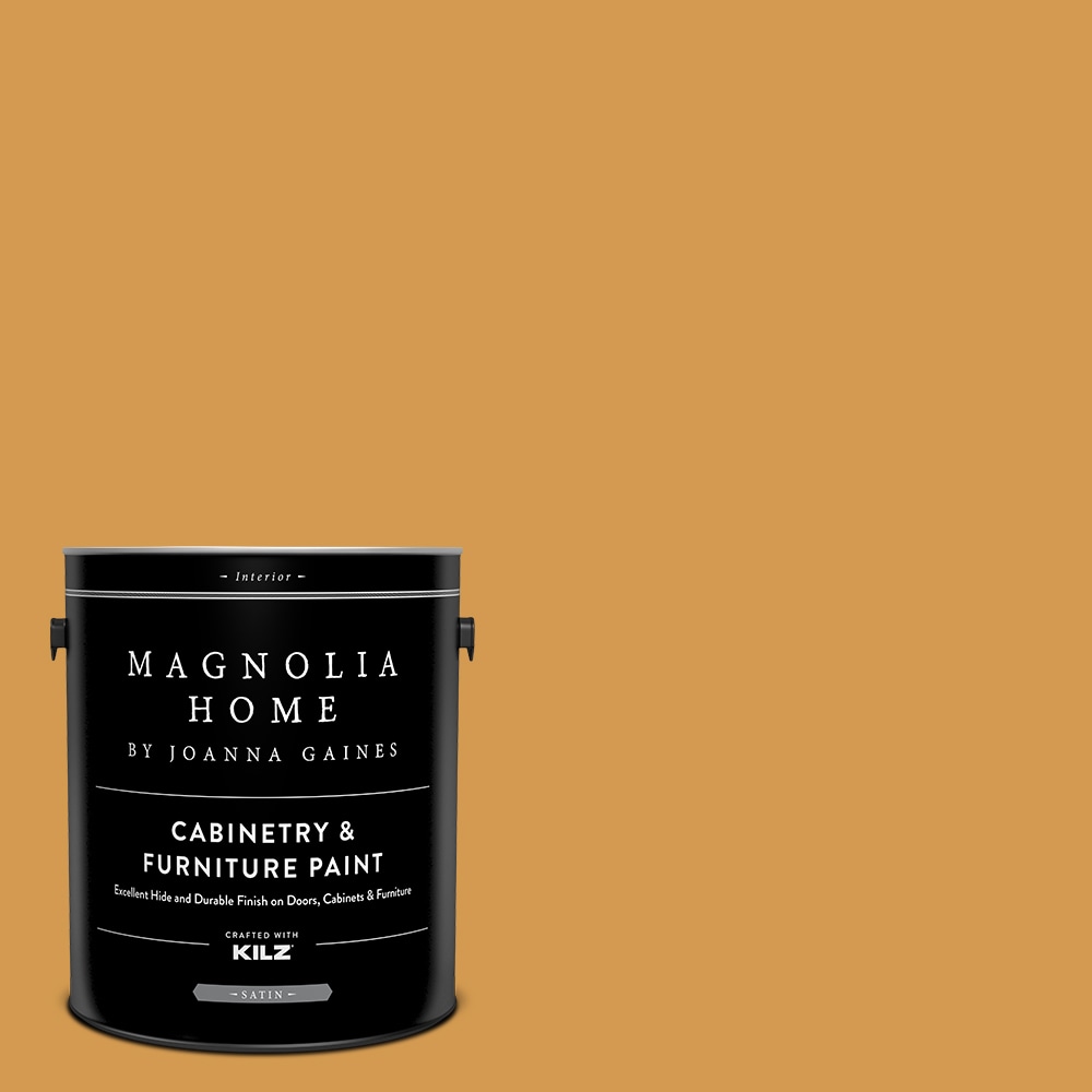 Magnolia Home MAG052-4141123  by Joanna Gaines Satin Brushed Clay MAG052 Tintable Cabinet Furniture Paint Enamel ( 1-gallon )