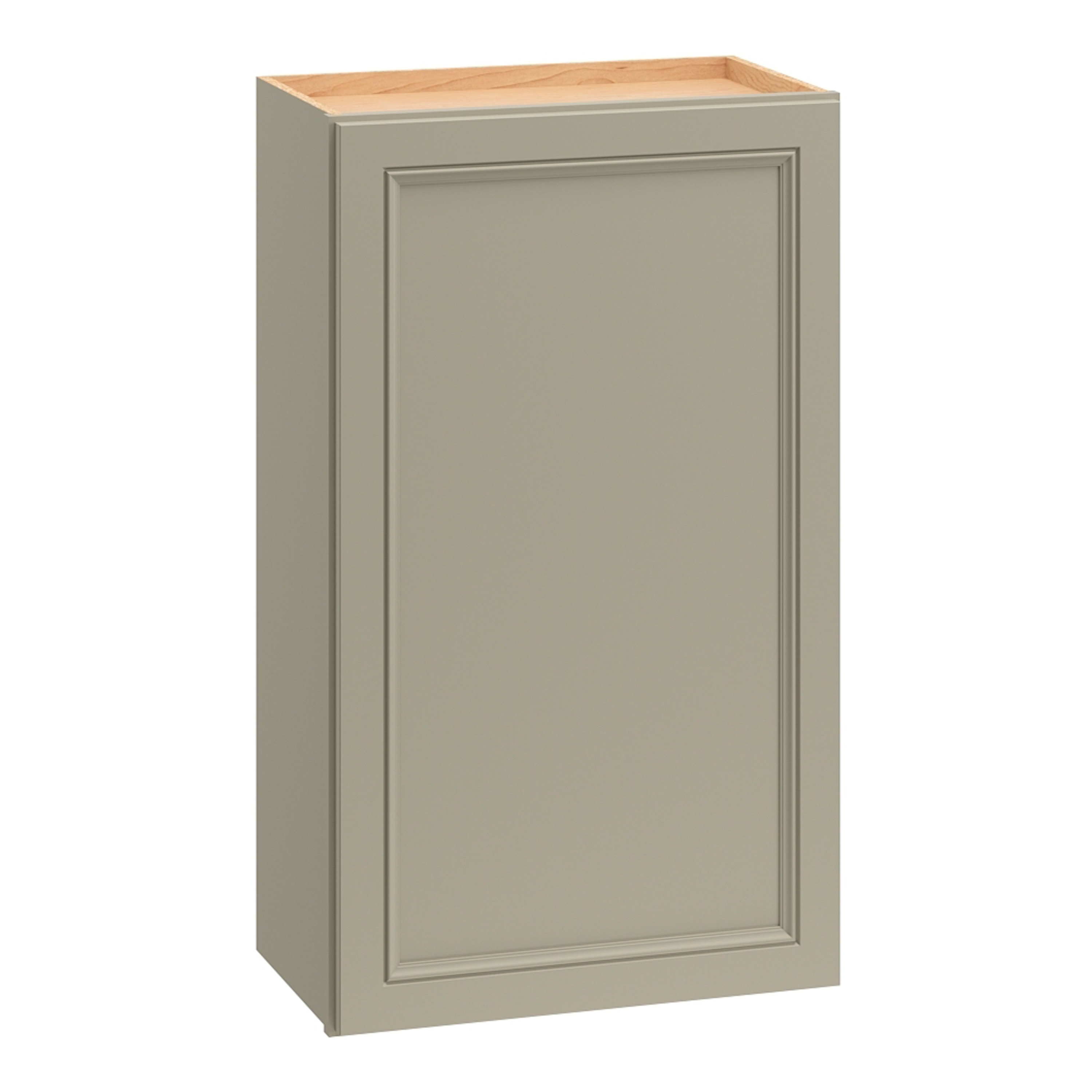 Diamond NOW G15 W2136R Wintucket 21-in W x 36-in H x 12-in D Cloud Gray Wall Fully assembled Cabinet (Recessed Panel Square)