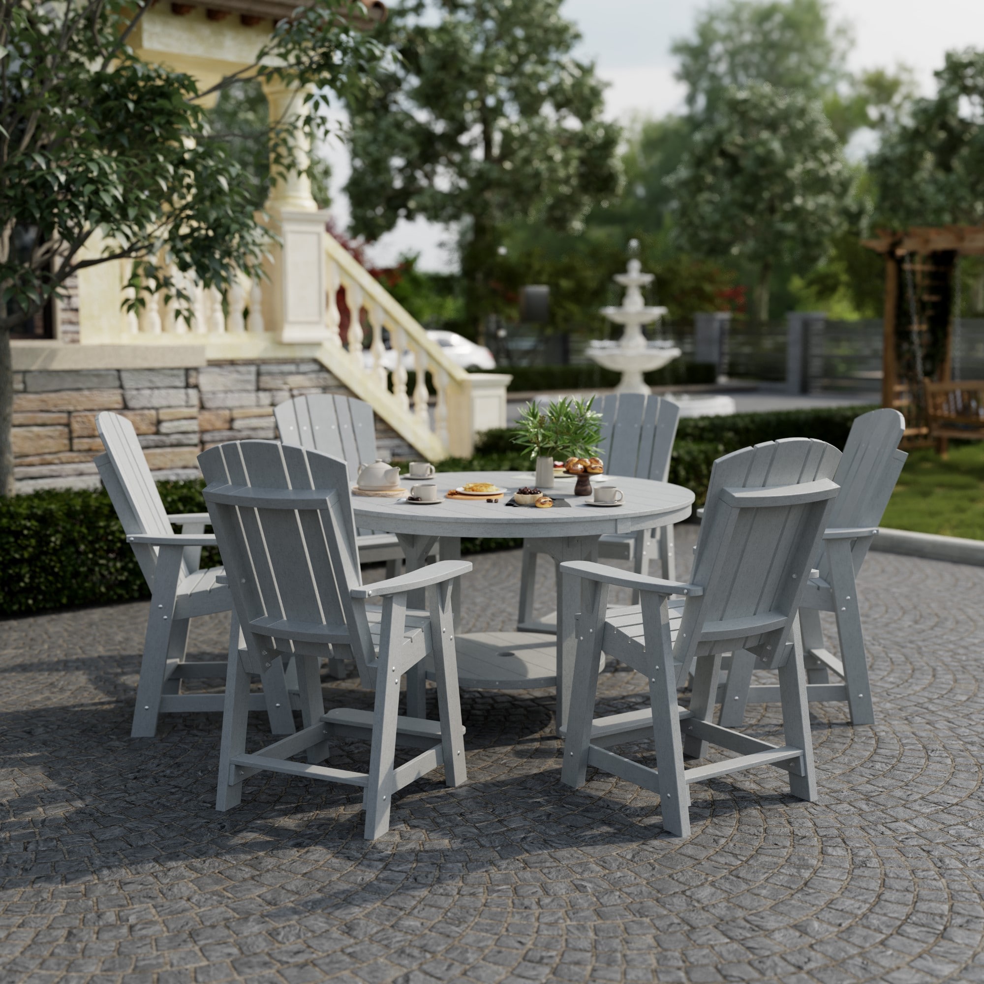 Wildridge LCC-177-LG Patio-Dining-Sets - View #2