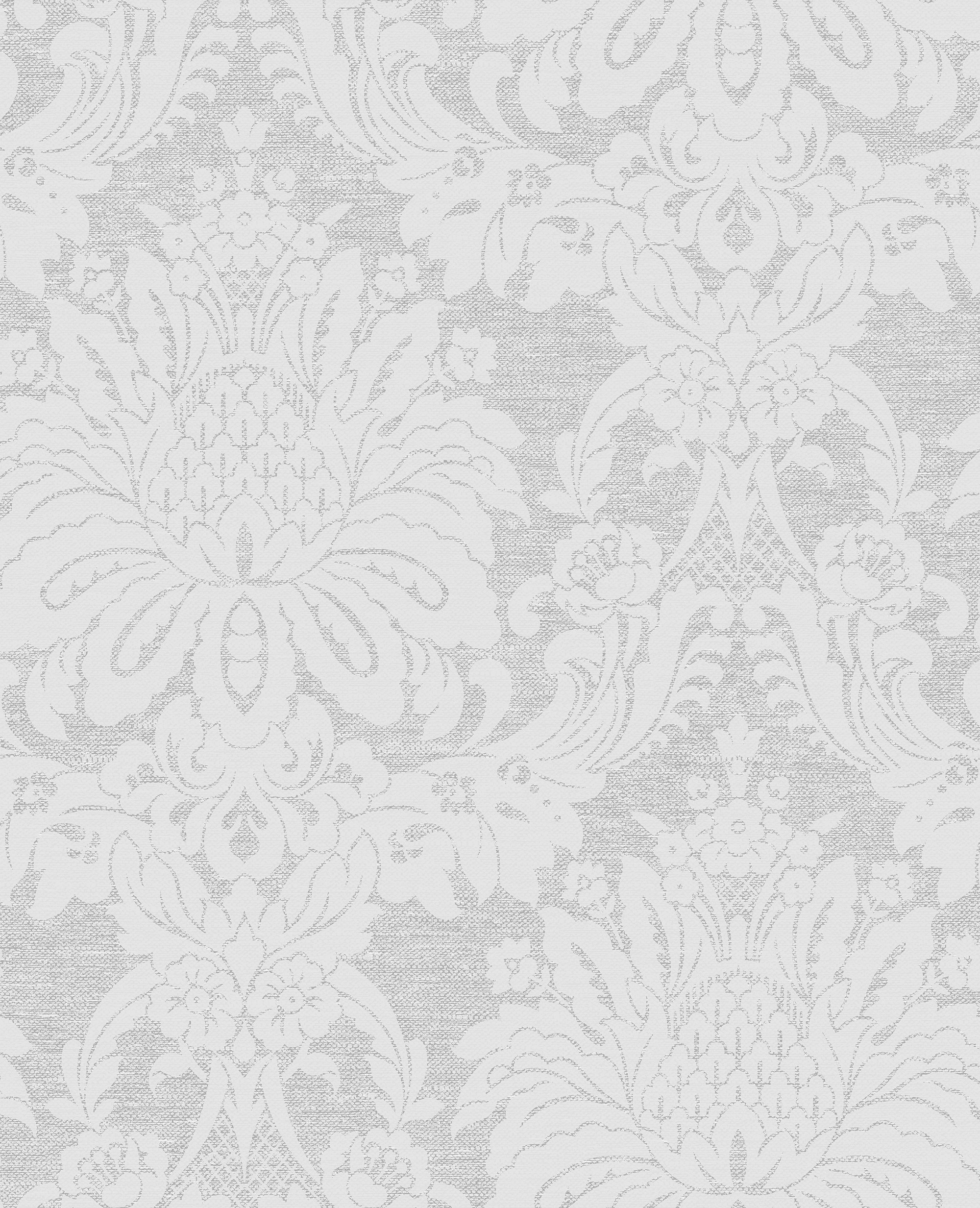 Graham & Brown 106678 Tranquility 56-Sq. Feet Dove Grey Vinyl Textured Damask Unpasted Wallpaper