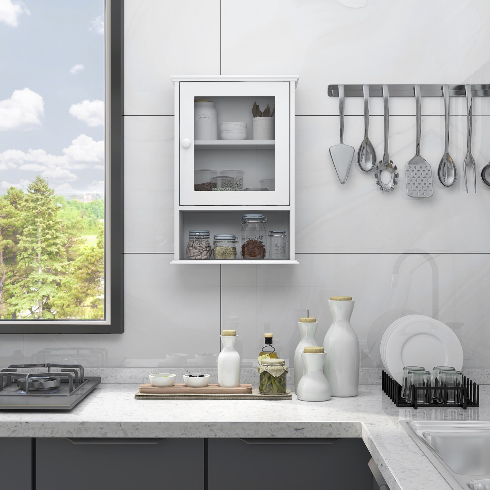Slickblue D-CO-81395WH Bathroom-Medicine-Cabinets - View #6