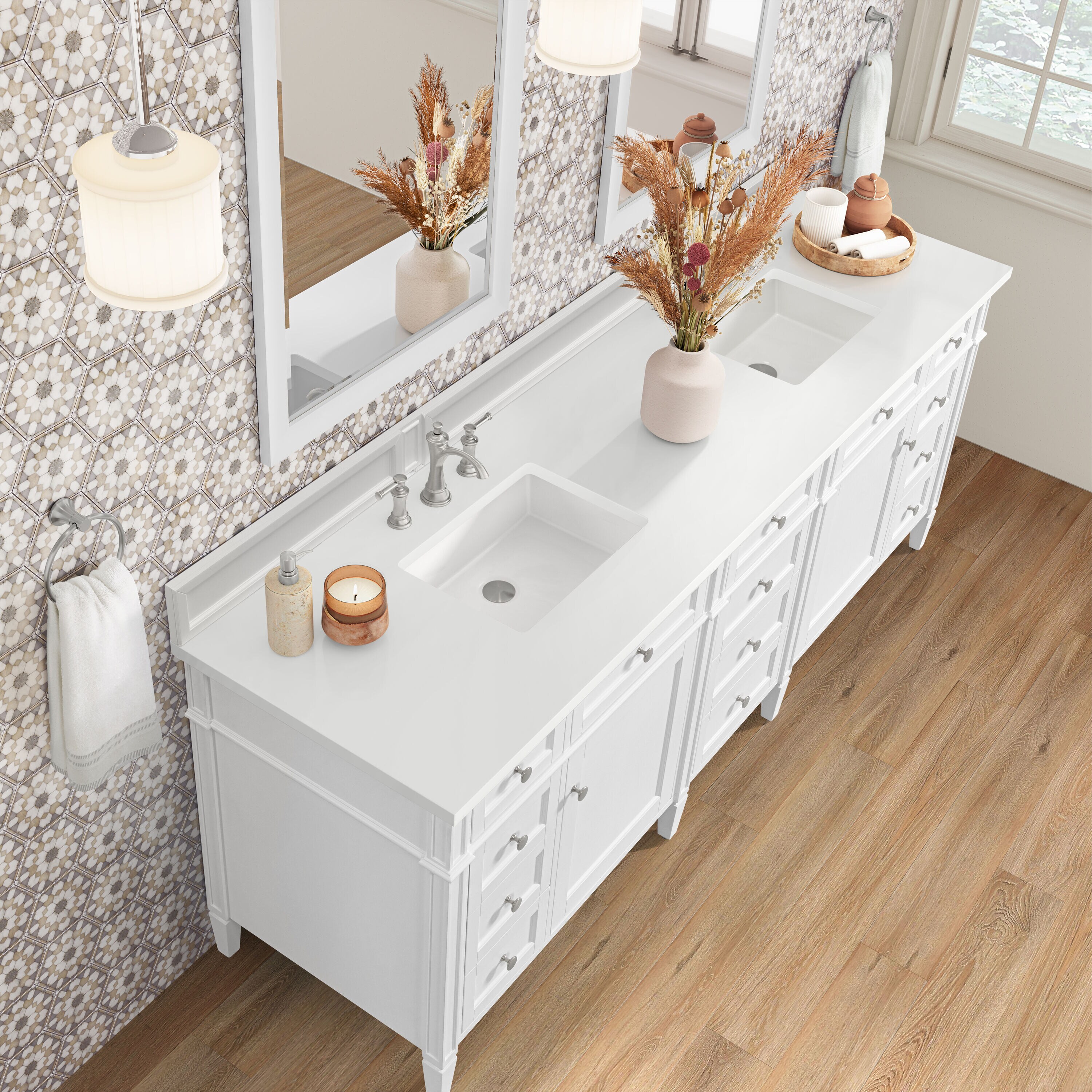 James Martin Vanities 655-V84-BW-3WZ Bath-Vanity-Combo - View #5