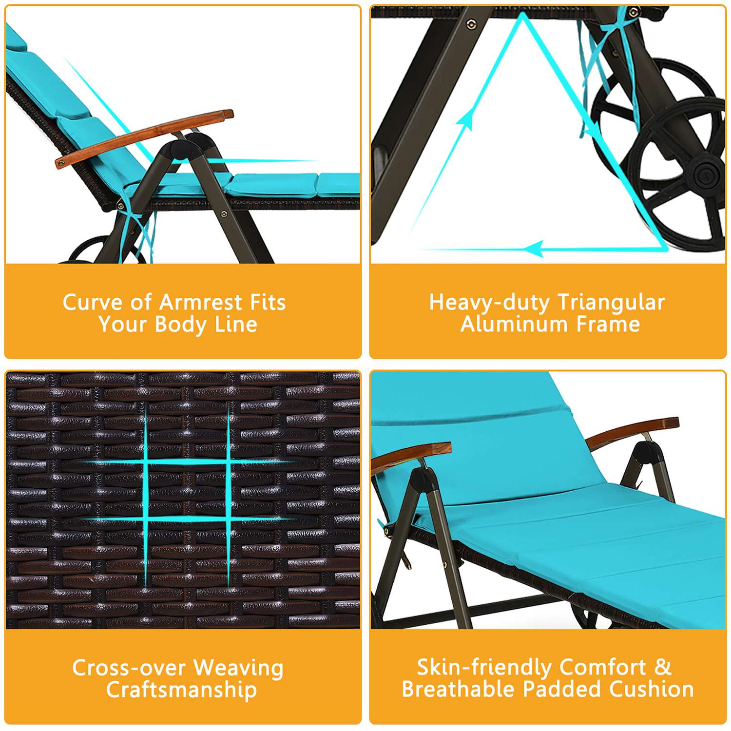 Costway CSHY000834 Patio-Chairs - View #7