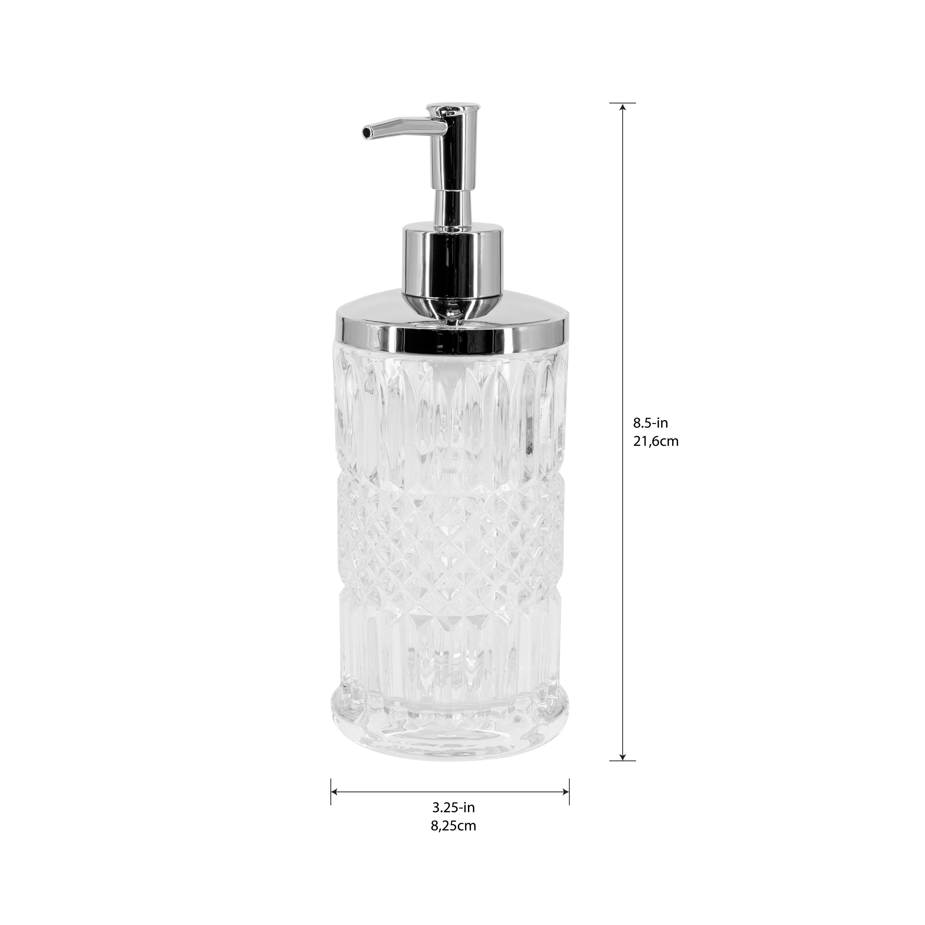 9 Inch Tall Soap & Lotion Dispensers at 