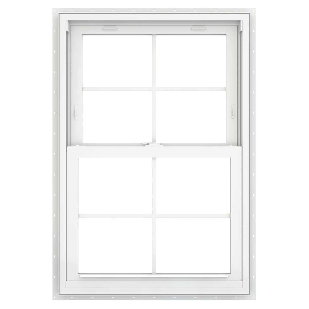 JELD-WEN V-2500 25.5-in x 35.5-in x 2.905-in Jamb Vinyl New ...