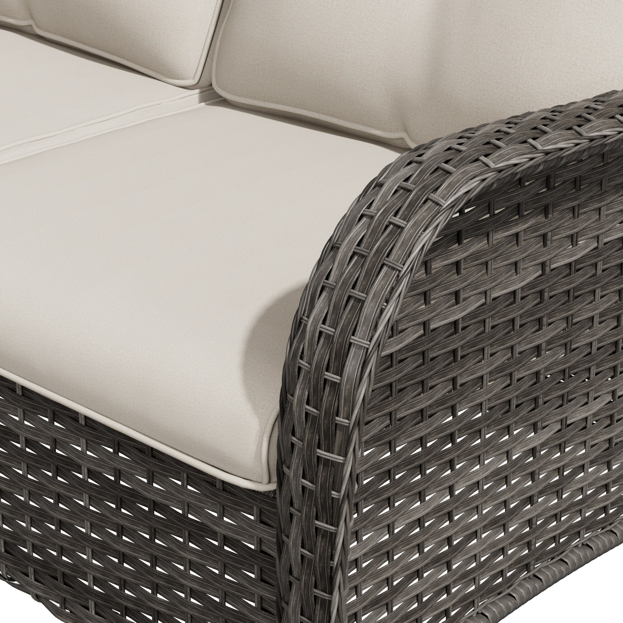 Gardenbee HGL-M75-BGE Patio-Sofas-Daybeds - View #9