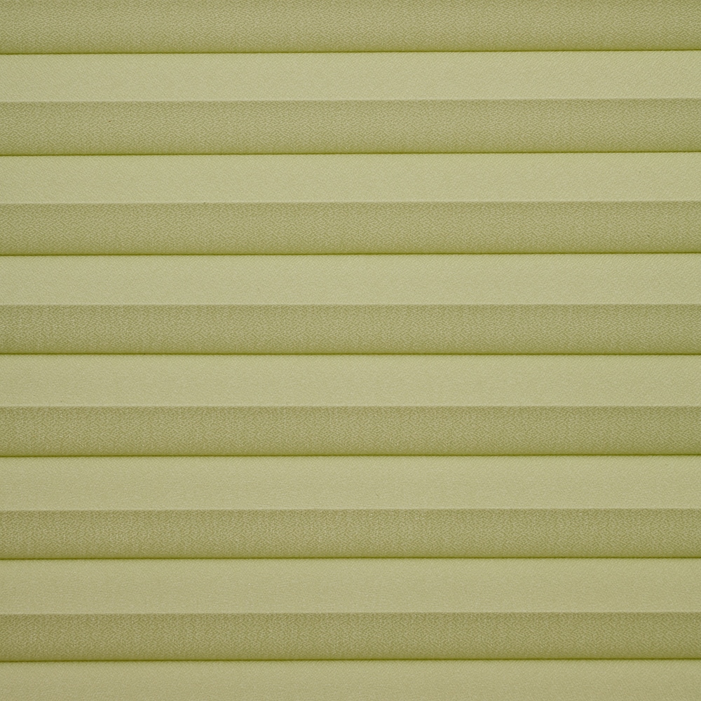 LEVOLOR 1923727 Designer Textures Fresh Green Light filtering Polycotton 9/16-in Single Cellular shade swatch