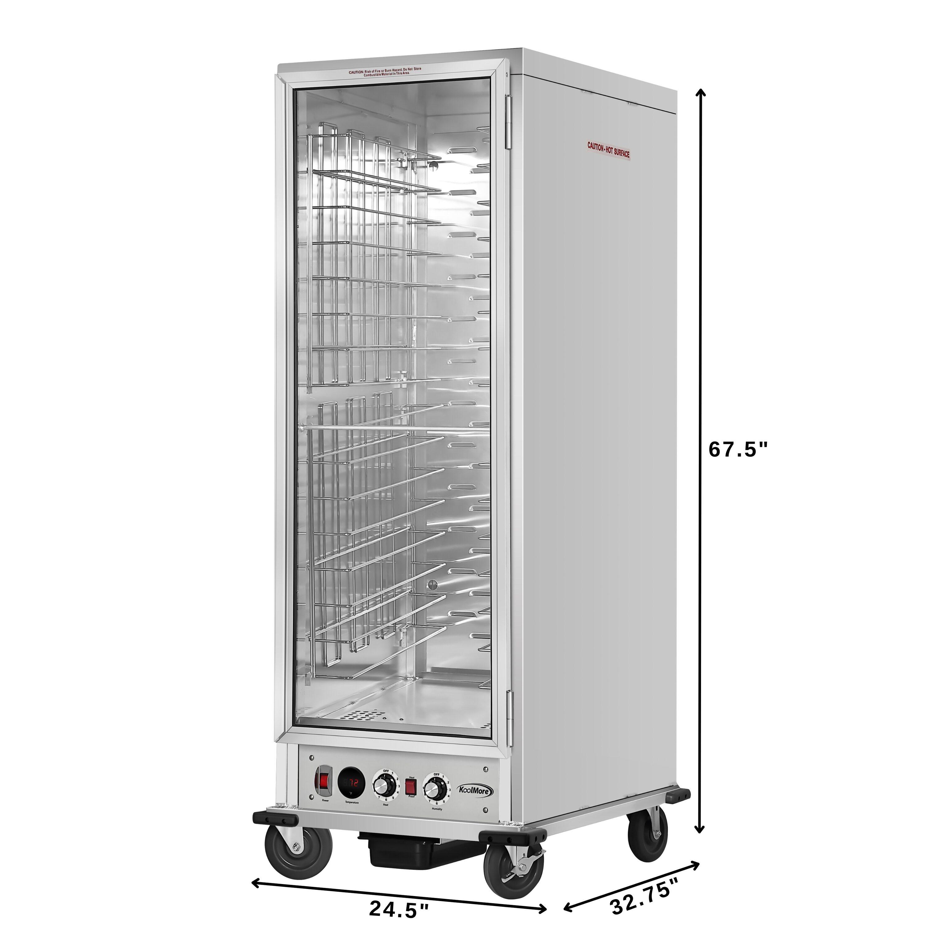 KoolMore LOW-KM-CHP36-WIGL Buffet-Servers - View #3