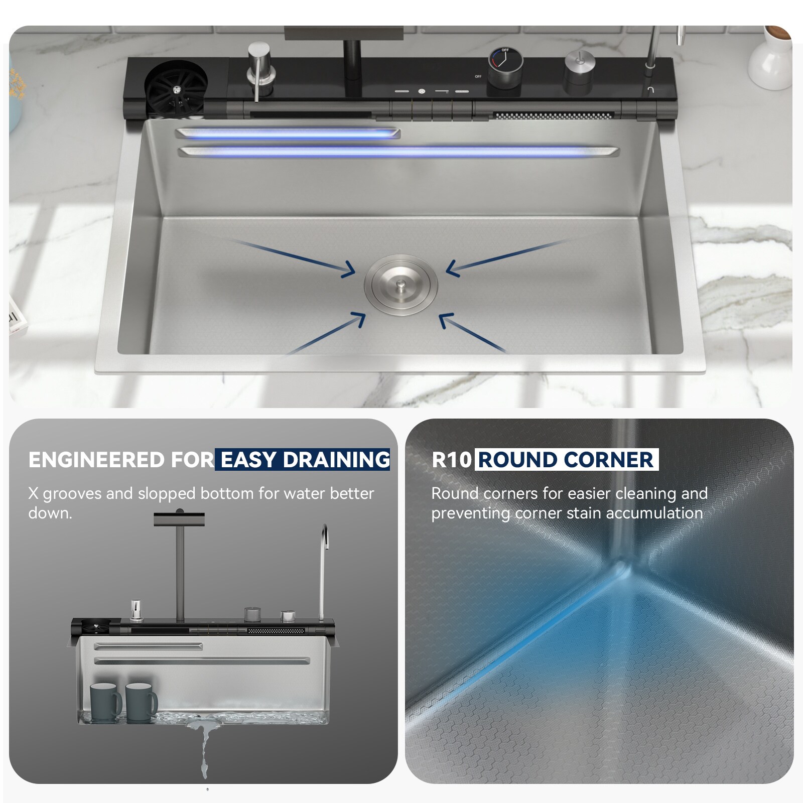 Lordear LD-LYFY30TS Kitchen-Sinks - View #5