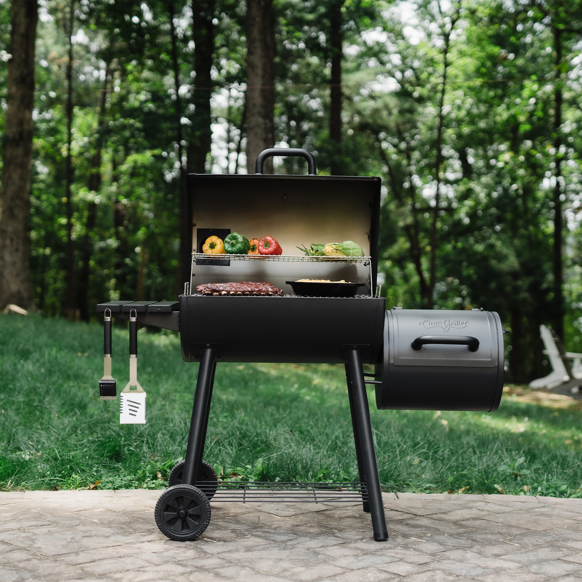 Char-Griller CG30044223 Charcoal-Smokers - View #2