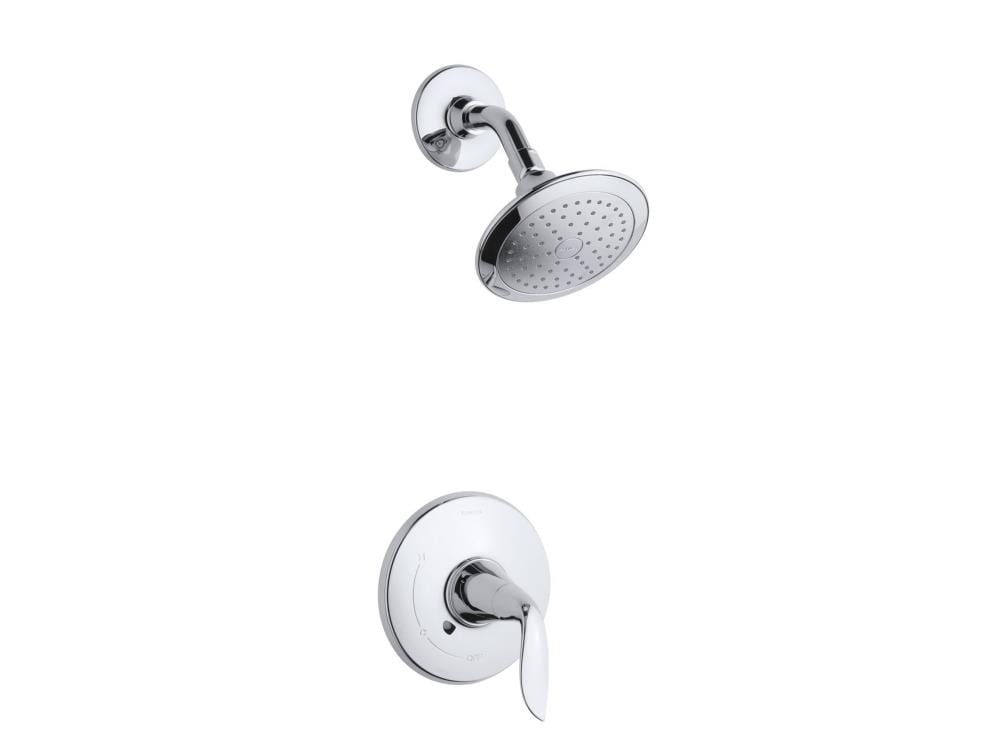 KOHLER Refinia Polished Chrome 1-Handle Shower Faucet (Valve Not ...