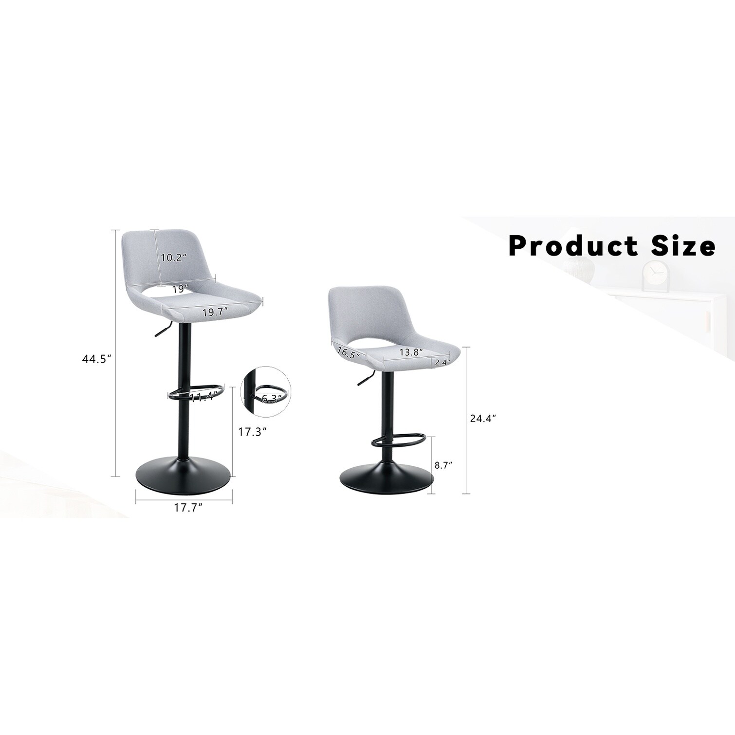 FlowLuxe YE0RN8A9FDZC stools - View #3