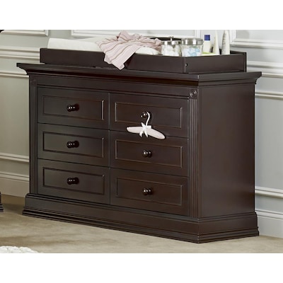 Montana Bedroom Furniture At Com, Oxford Baby Richmond 7 Drawer Double Dresser Set