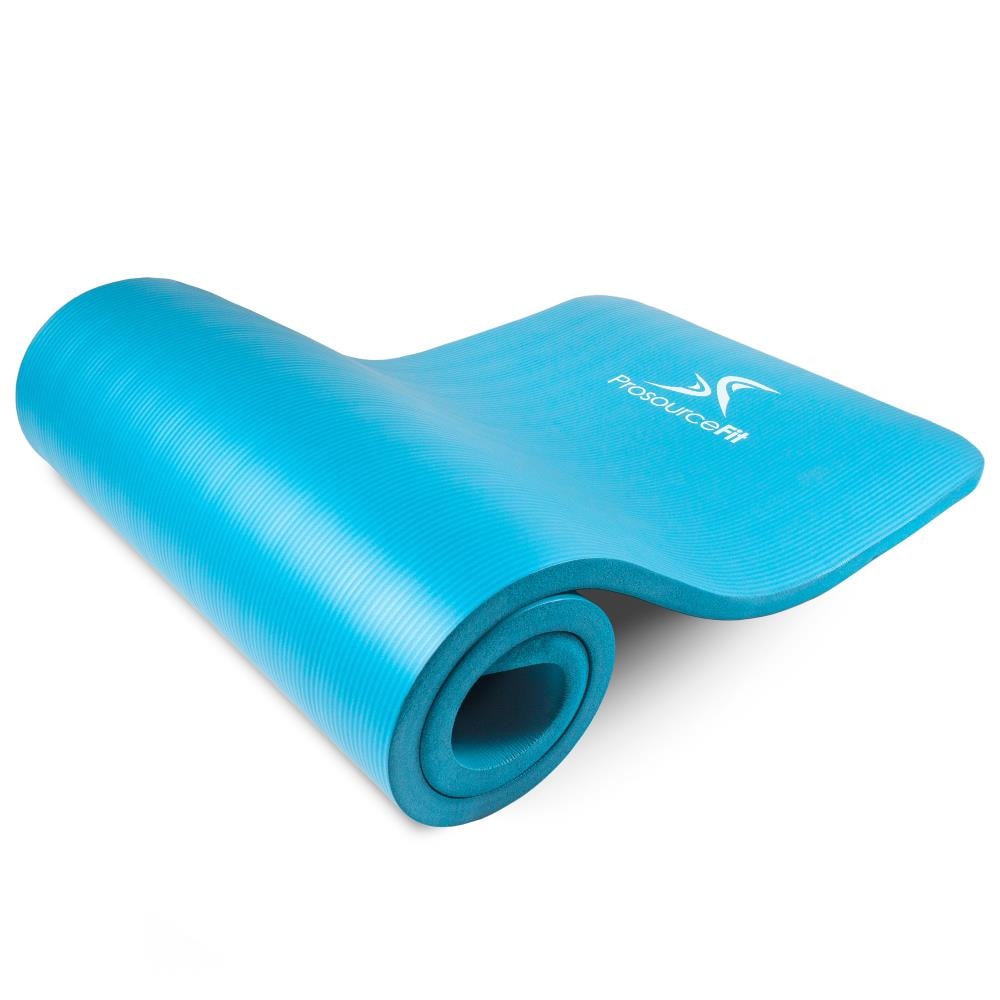Kansen hypothese Annoteren ProsourceFit NBR Extra Thick 1-mm Yoga Mat with Carrying Strap in the Yoga  Mats department at Lowes.com
