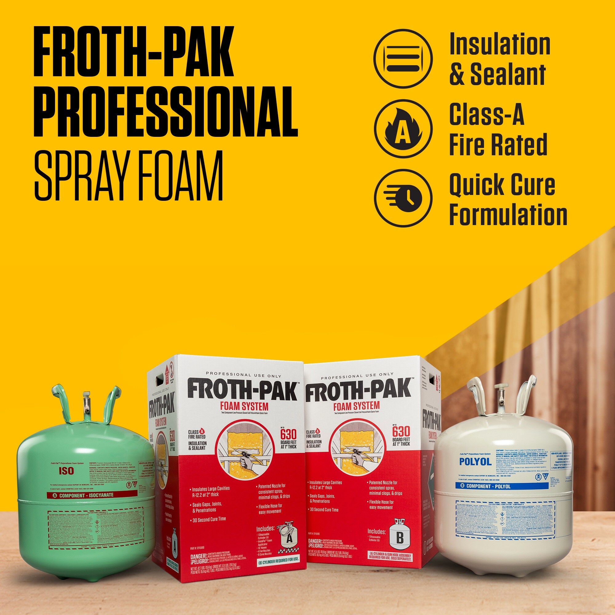 Froth-Pak 12115890 Canned-Foam - View #5
