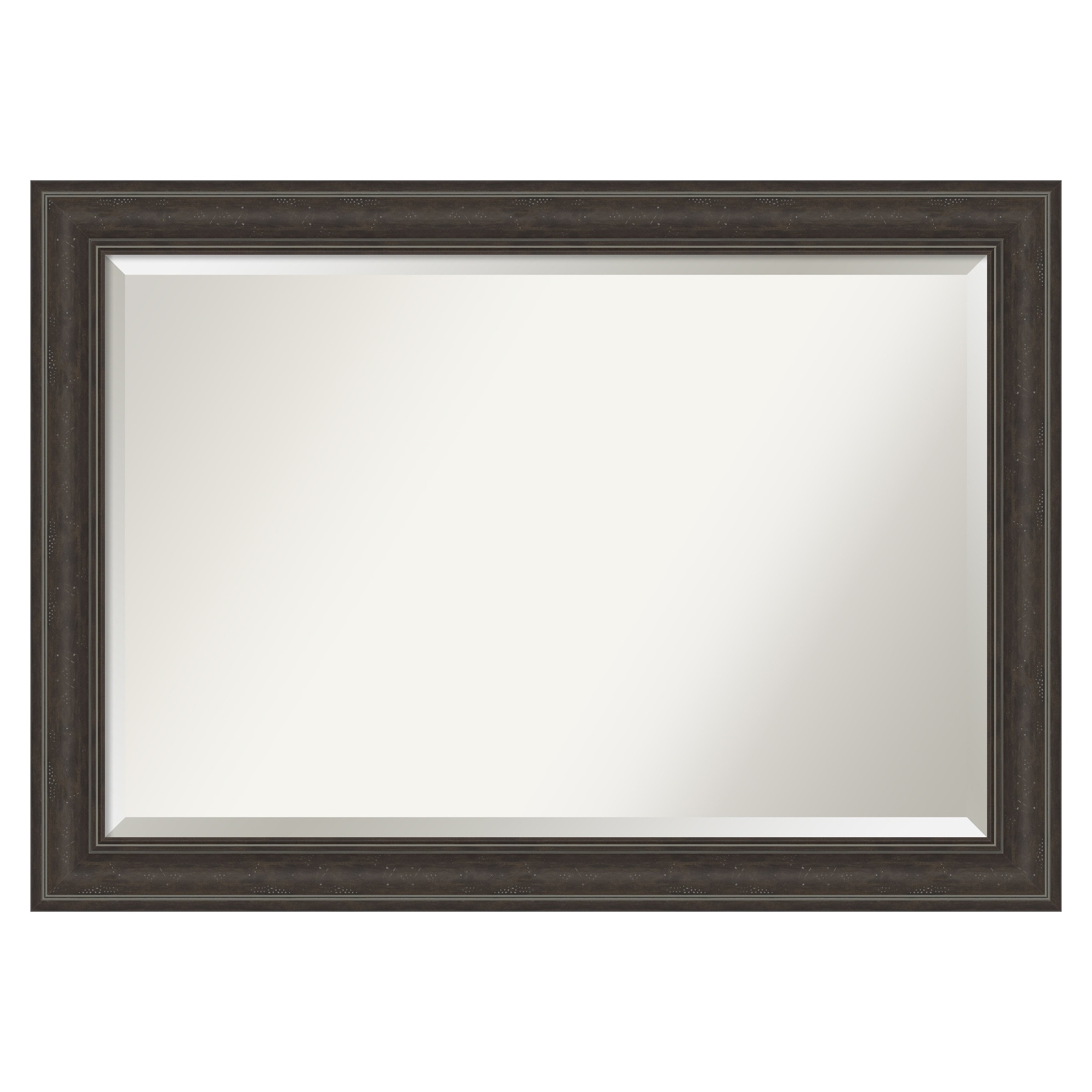 Amanti Art A17005479854 Shipwreck Greywash 41.5-Inches W x 29.5-Inches H Rectangle Shipwreck Greywash Framed Wall Mirror