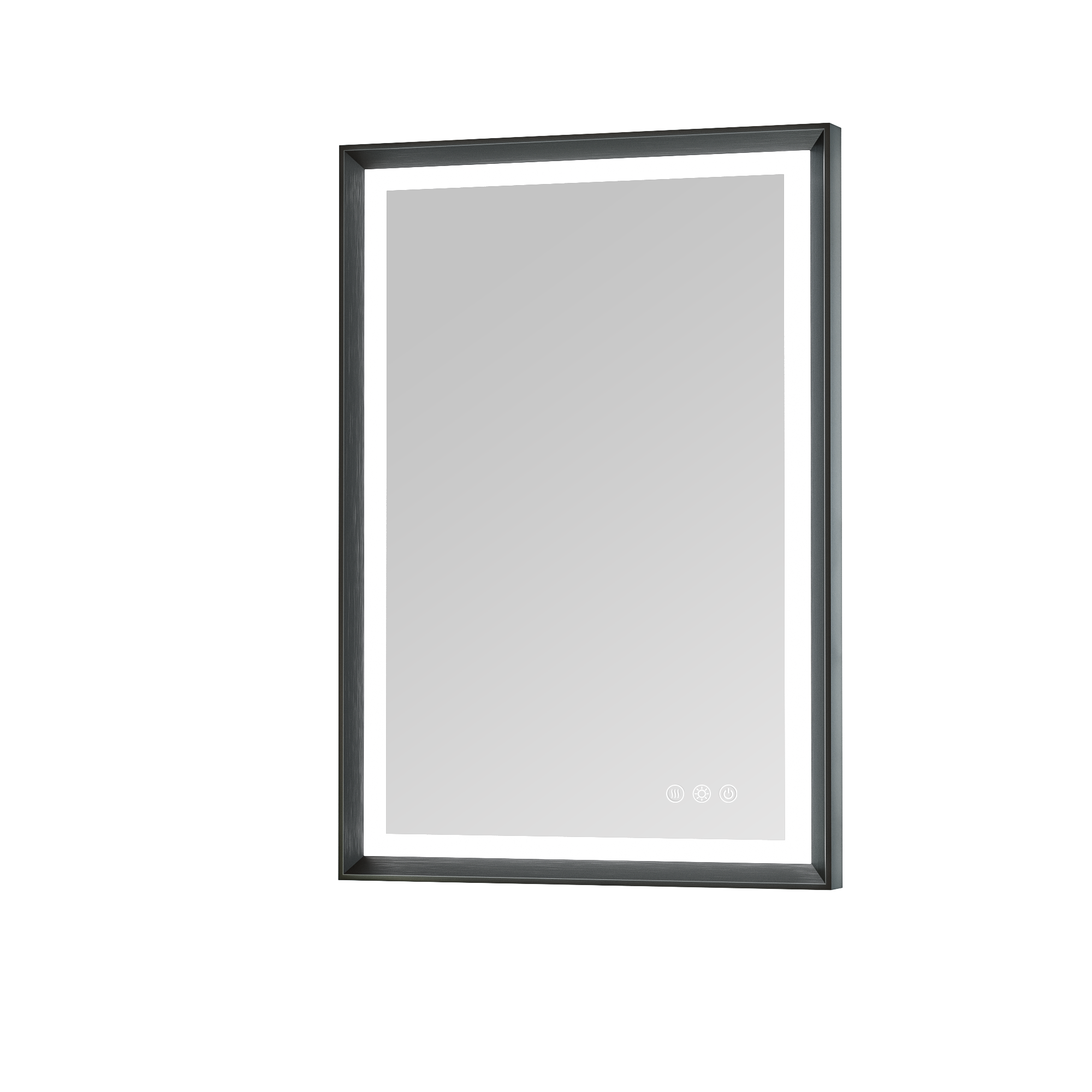 Keonjinn LW-ZBGSSW-6191BK Framed-Bath-Mirrors - View #13